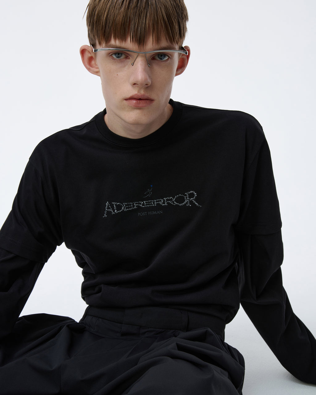 Ader Error - Titan T-shirt Product. 51 (Noir) product image 5 | TRAB K-Fashion Australia