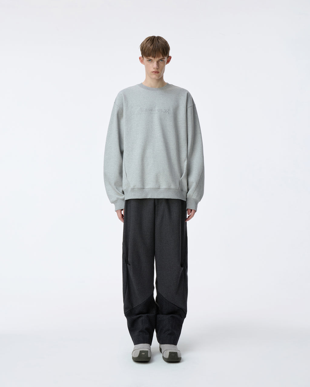 Ader Error - Titan Sweatshirt Product. 45 (Grey) product image 2 | TRAB K-Fashion Australia