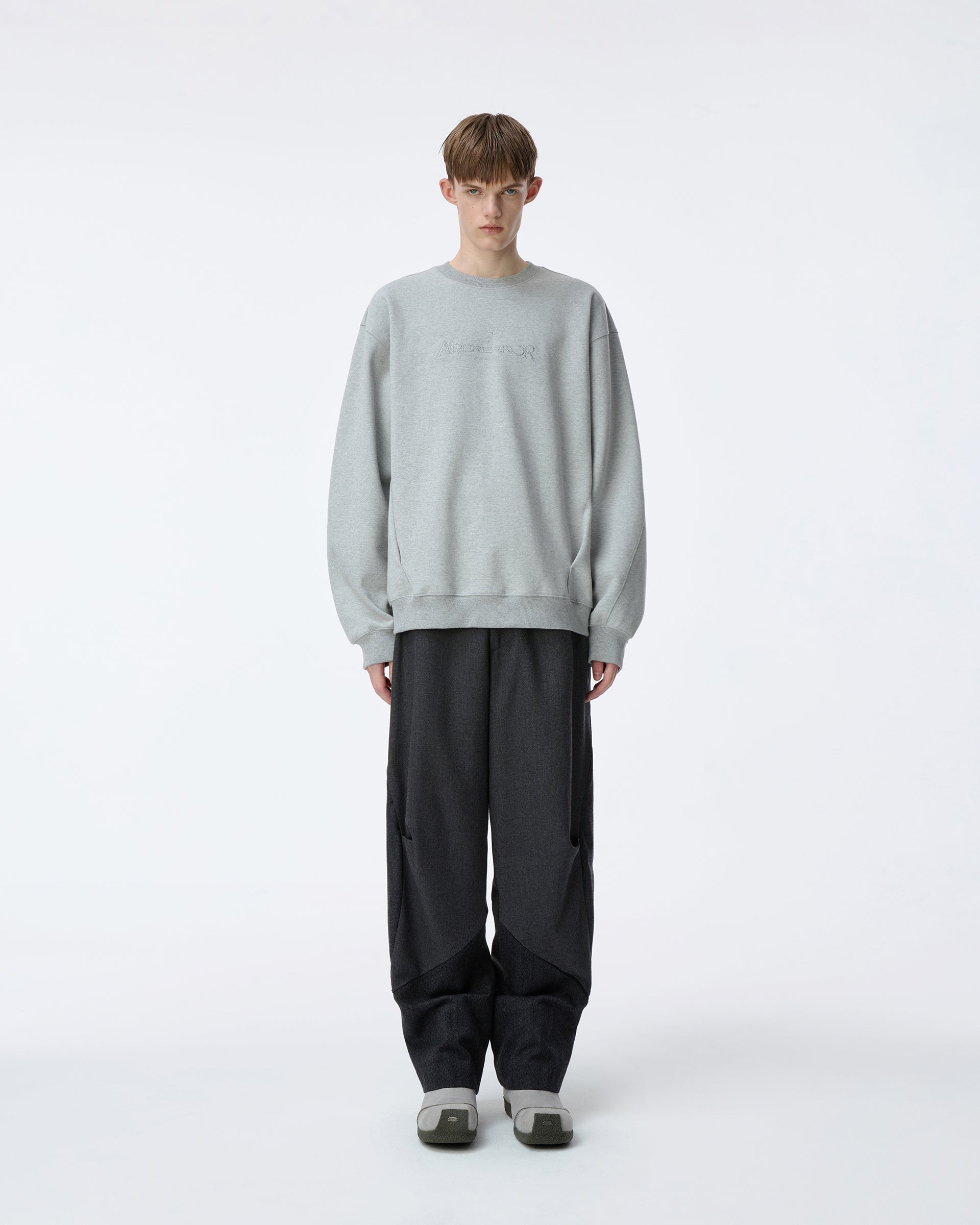 Ader Error - Titan Sweatshirt Product. 45 (Grey) product image 2 | TRAB K-Fashion Australia