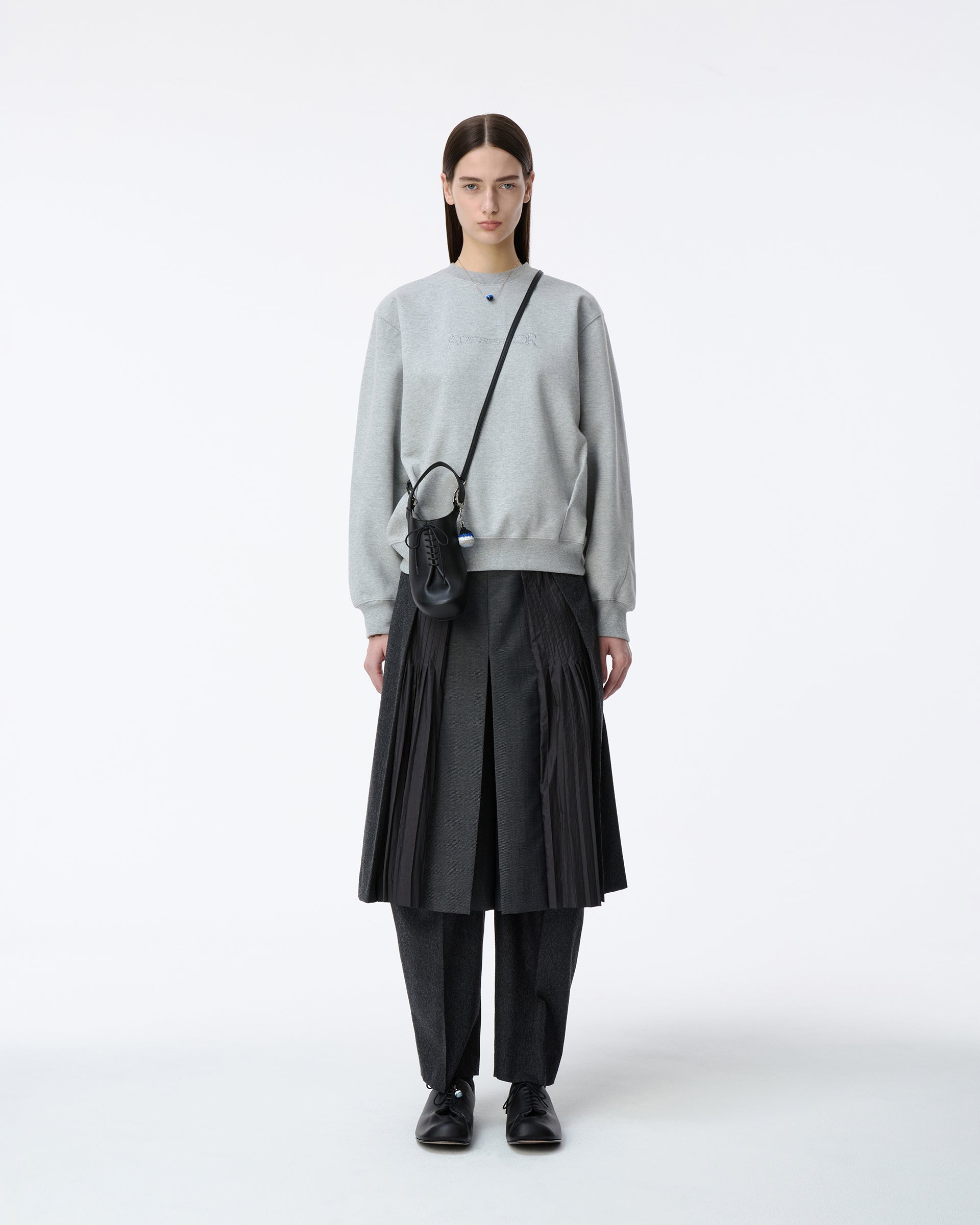 Ader Error - Titan Sweatshirt Product. 45 (Grey) product image 1 | TRAB K-Fashion Australia
