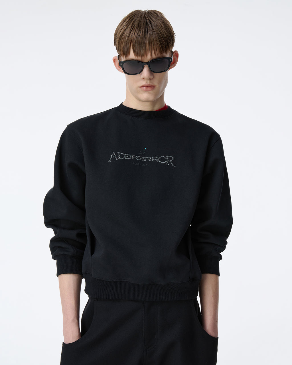 Ader Error - Titan Sweatshirt Product. 45 (Noir) product image 5 | TRAB K-Fashion Australia