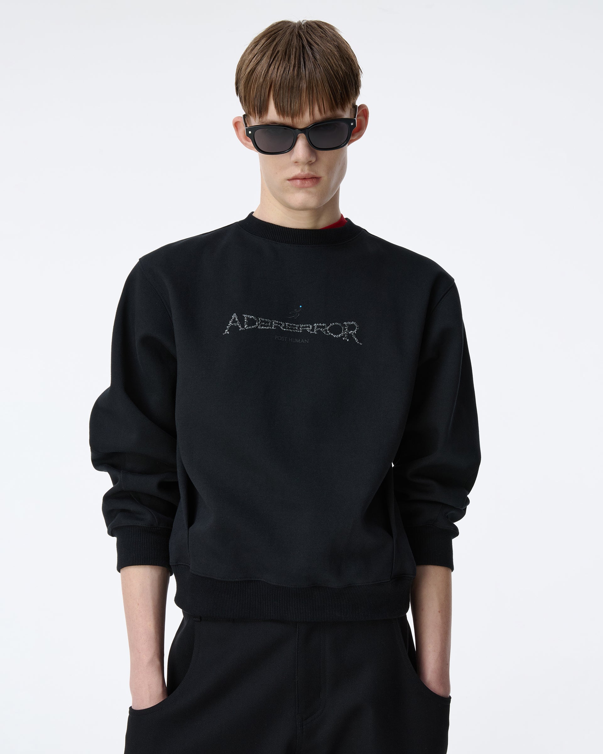 Ader Error - Titan Sweatshirt Product. 45 (Noir) product image 5 | TRAB K-Fashion Australia