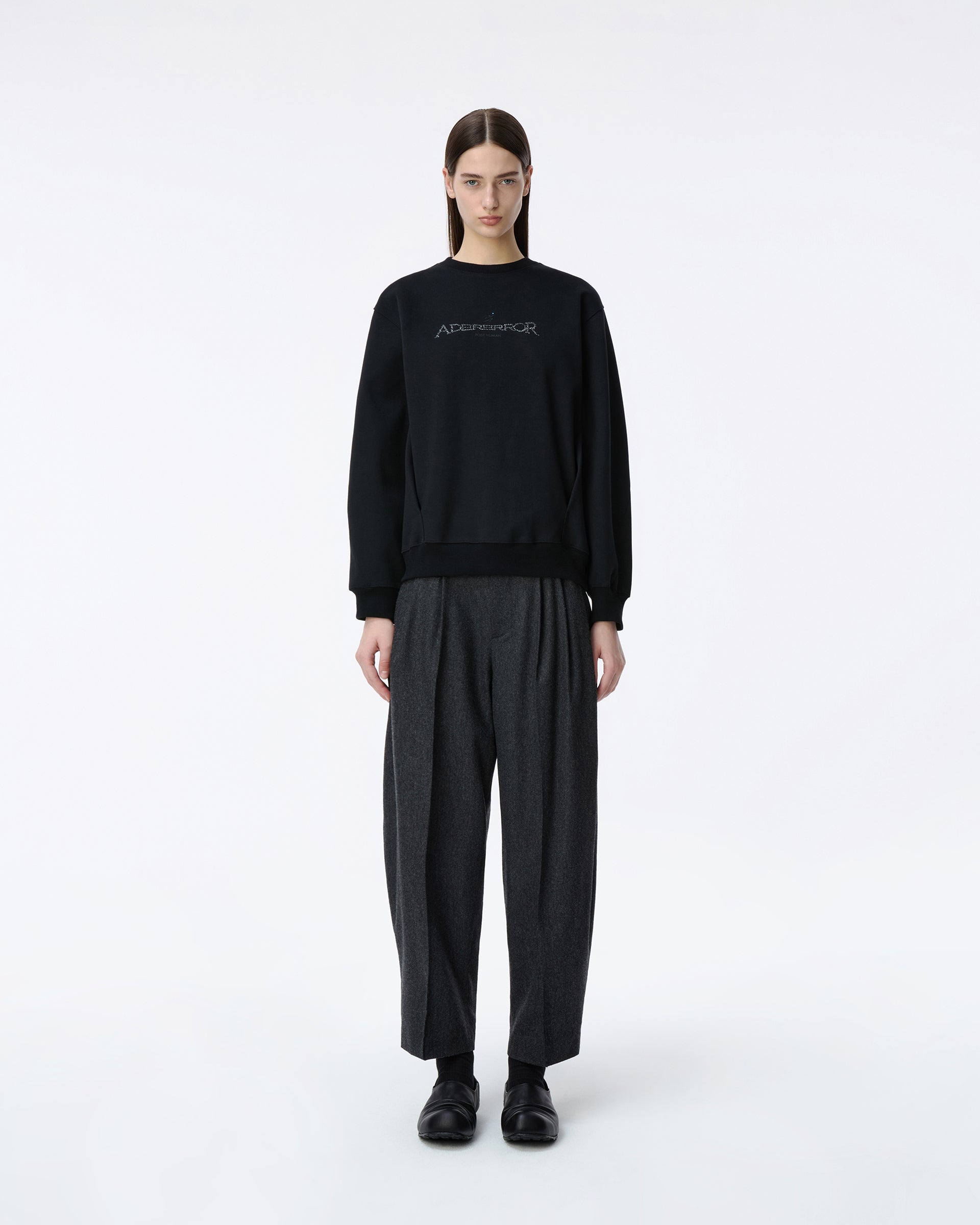 Ader Error - Titan Sweatshirt Product. 45 (Noir) product image 2 | TRAB K-Fashion Australia