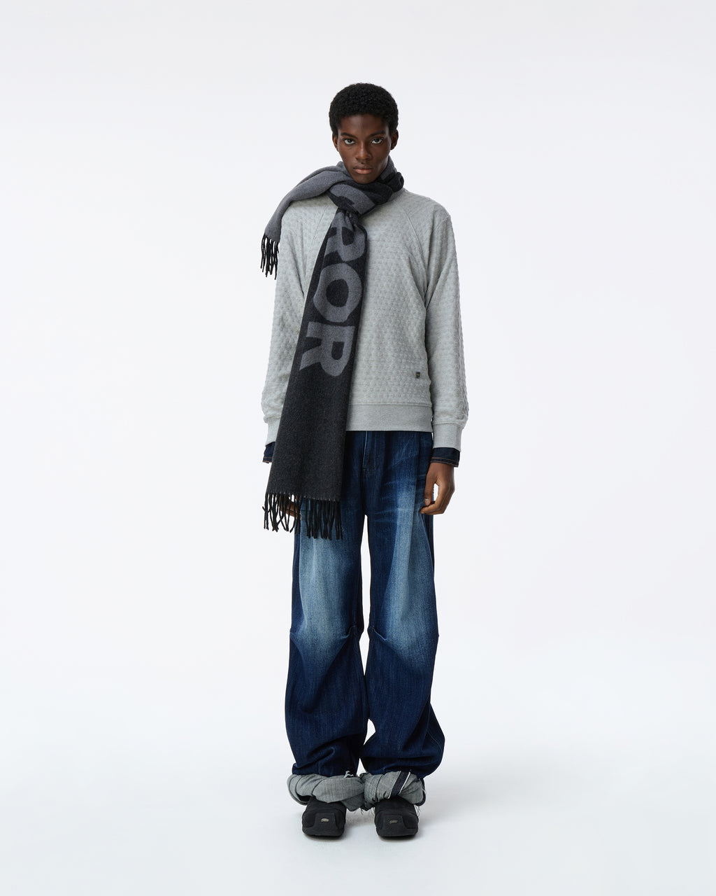 Ader Error - Meadow Sweatshirt Product. 43 (Grey) product image 1 | TRAB K-Fashion Australia