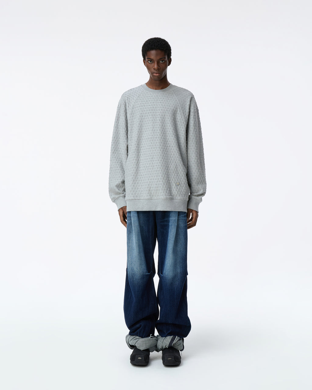 Ader Error - Meadow Sweatshirt Product. 43 (Grey) product image 2 | TRAB K-Fashion Australia