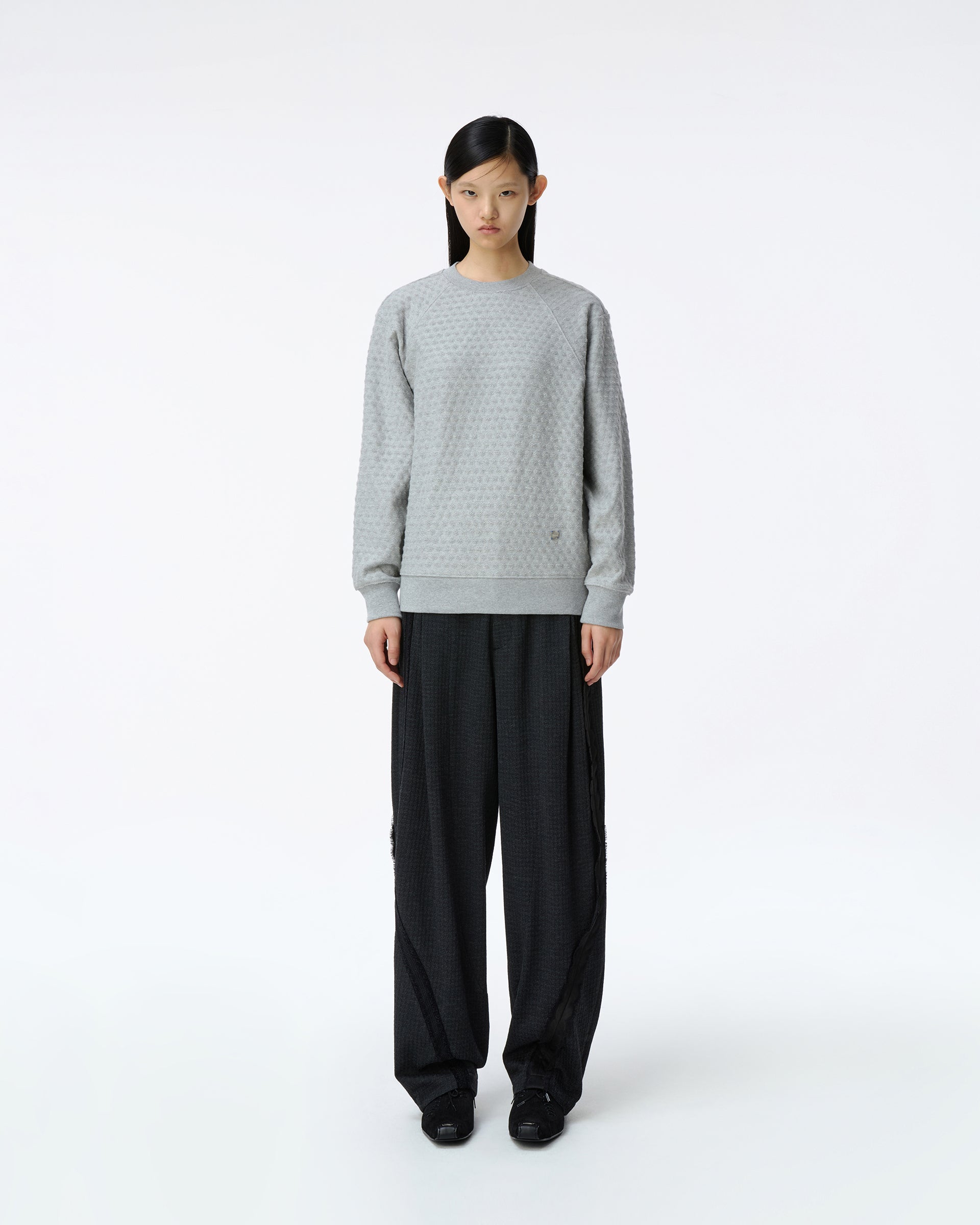 Ader Error - Meadow Sweatshirt Product. 43 (Grey) product image 2 | TRAB K-Fashion Australia