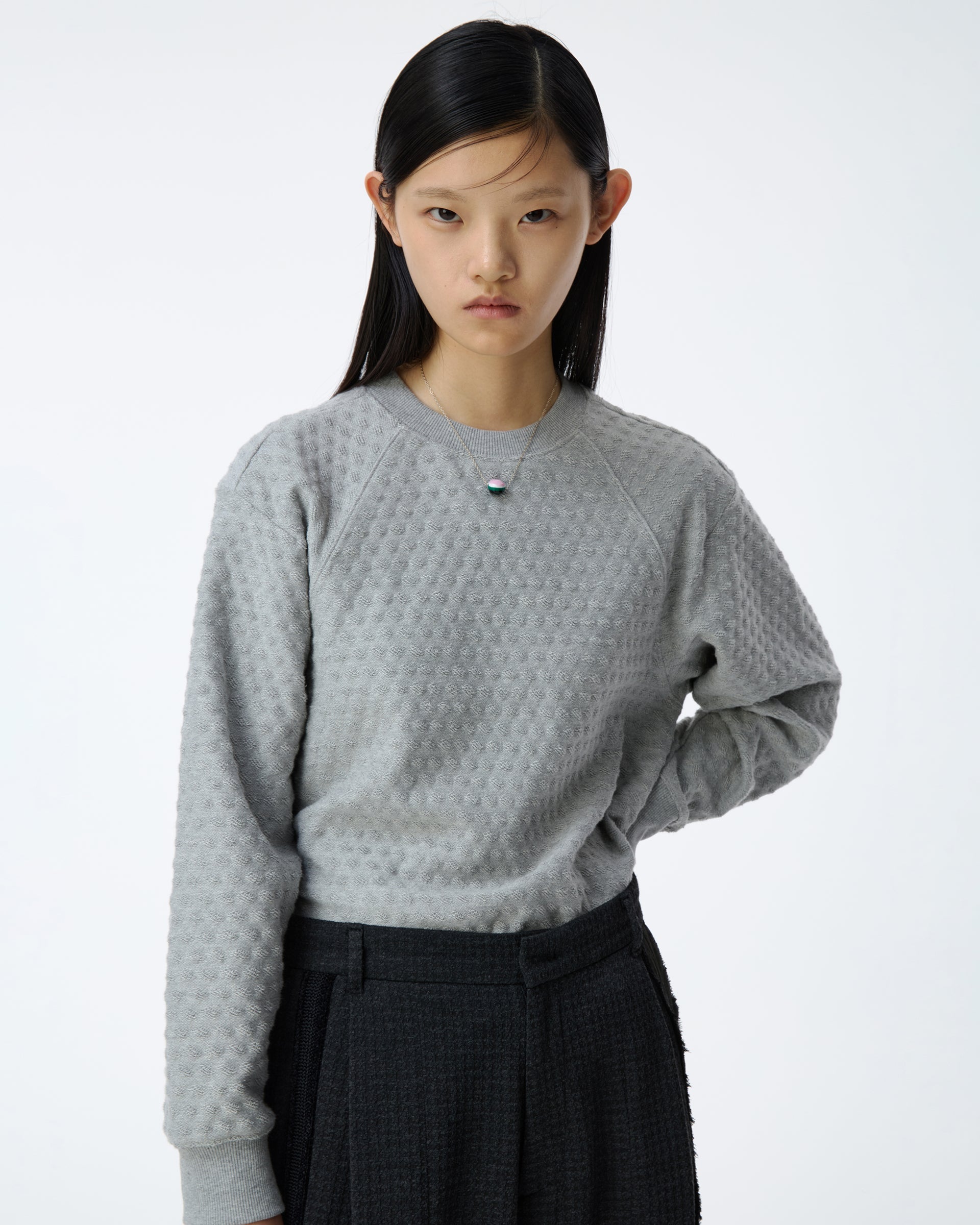 Ader Error - Meadow Sweatshirt Product. 43 (Grey) product image 5 | TRAB K-Fashion Australia
