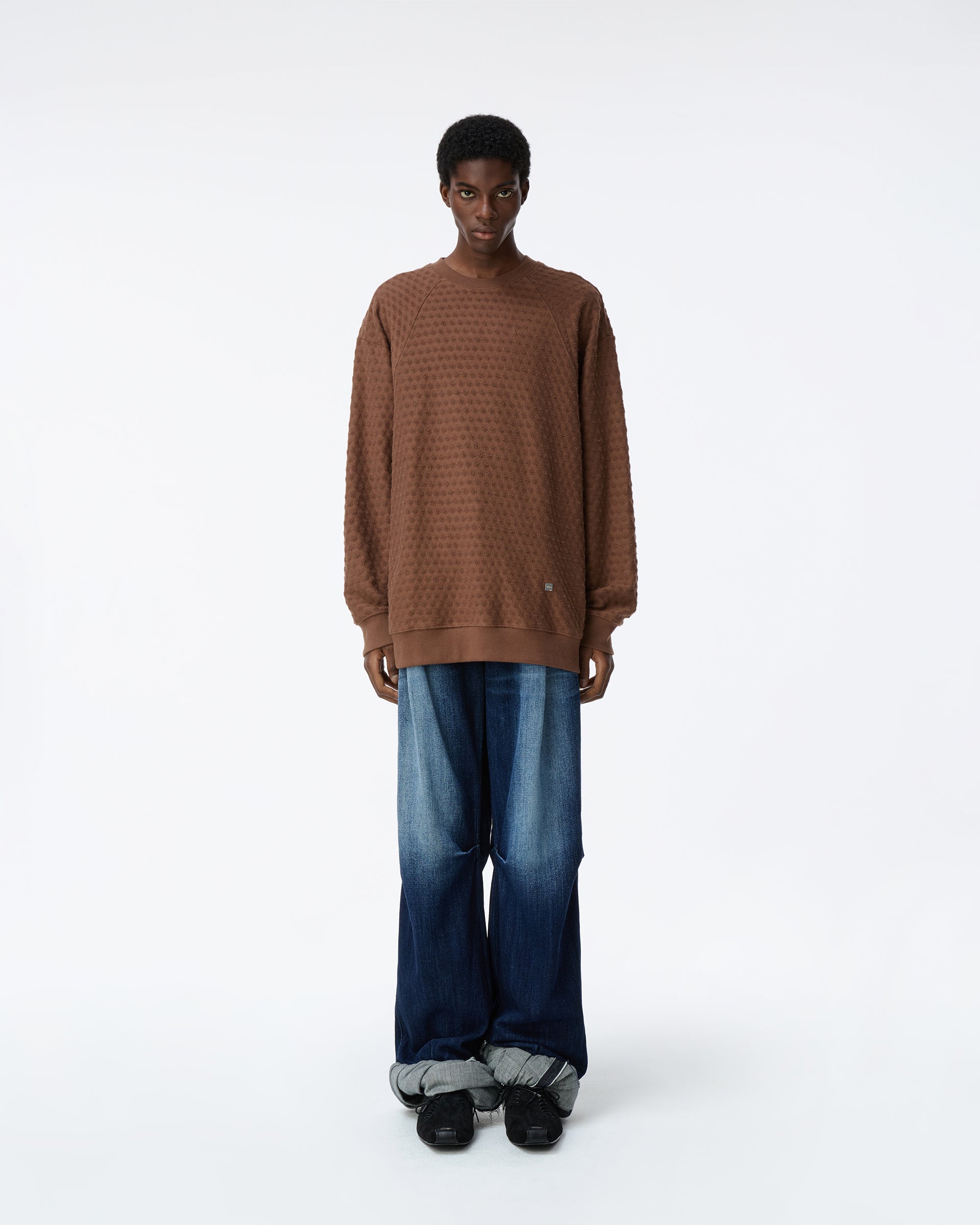 Ader Error - Meadow Sweatshirt Product. 43 (Brown) product image 2 | TRAB K-Fashion Australia