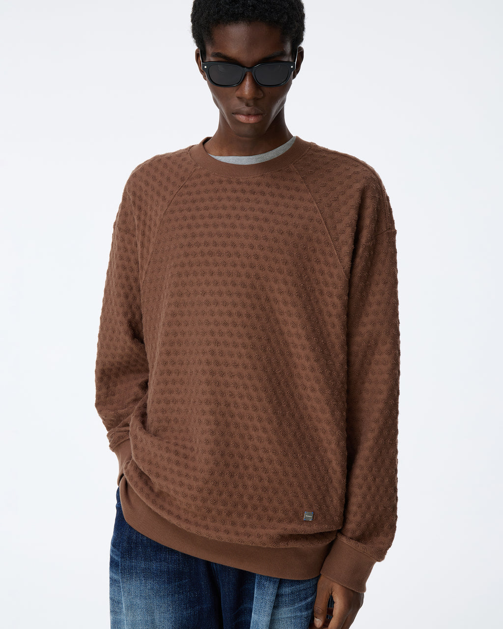 Ader Error - Meadow Sweatshirt Product. 43 (Brown) product image 5 | TRAB K-Fashion Australia