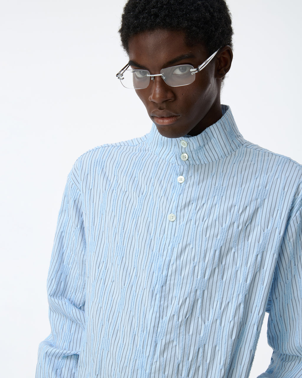 Ader Error - Shirt Product. 40 (Blue) product image 5 | TRAB K-Fashion Australia