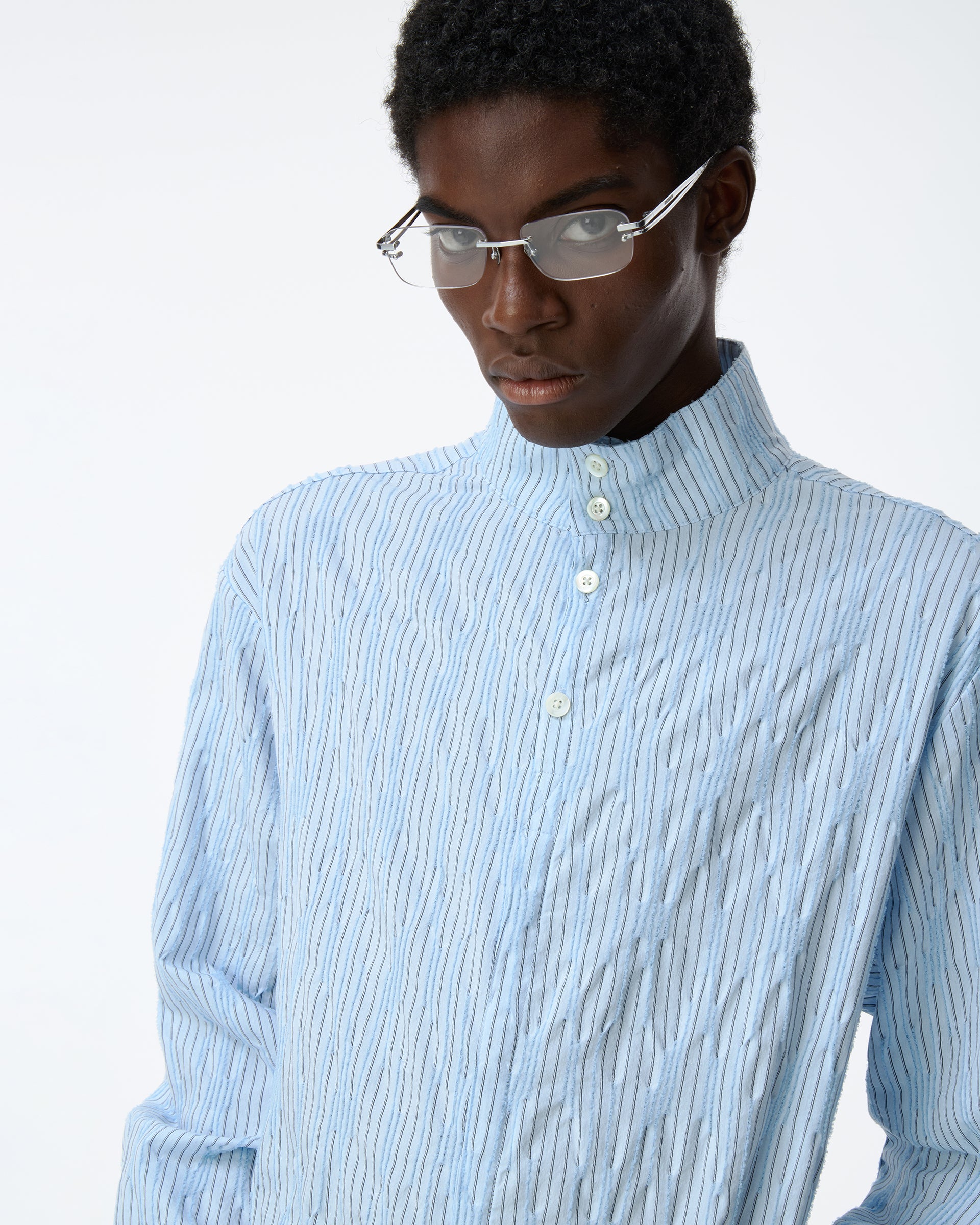 Ader Error - Shirt Product. 40 (Blue) product image 5 | TRAB K-Fashion Australia