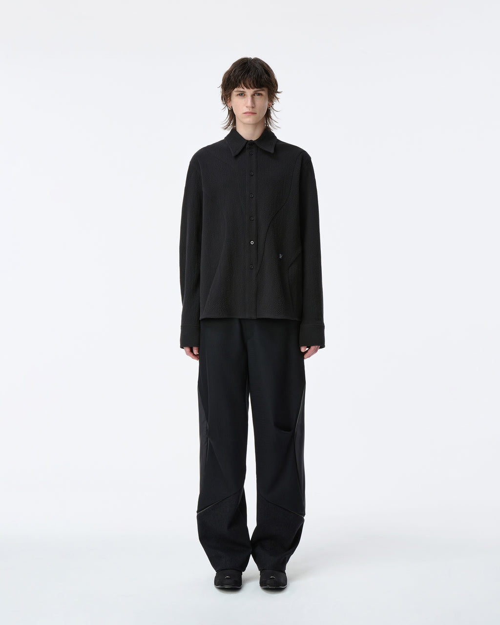 Ader Error - Shirt Product. 38 (Noir) product image 2 | TRAB K-Fashion Australia