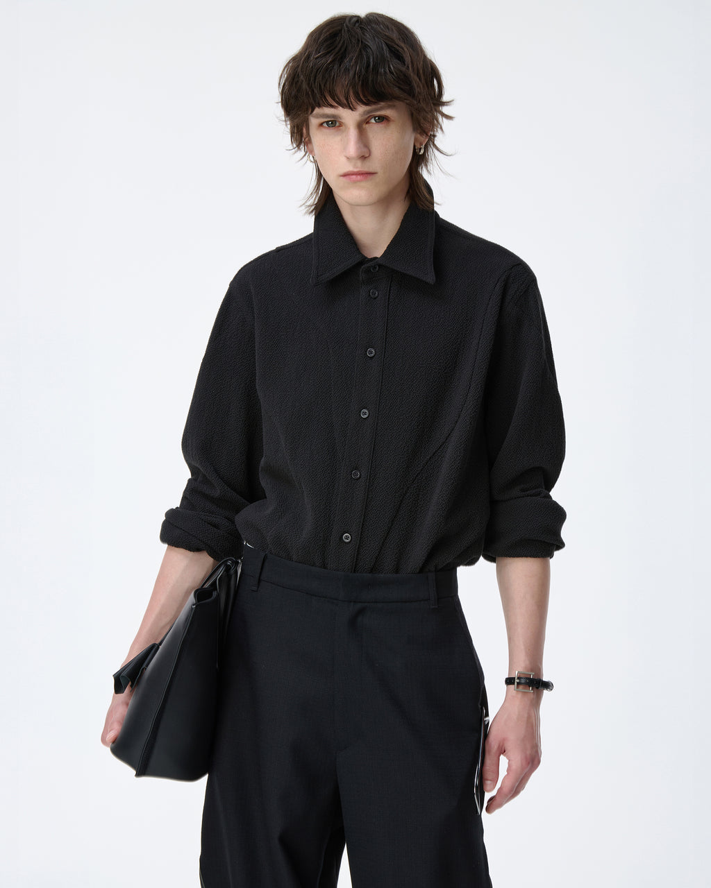 Ader Error - Shirt Product. 38 (Noir) product image 5 | TRAB K-Fashion Australia