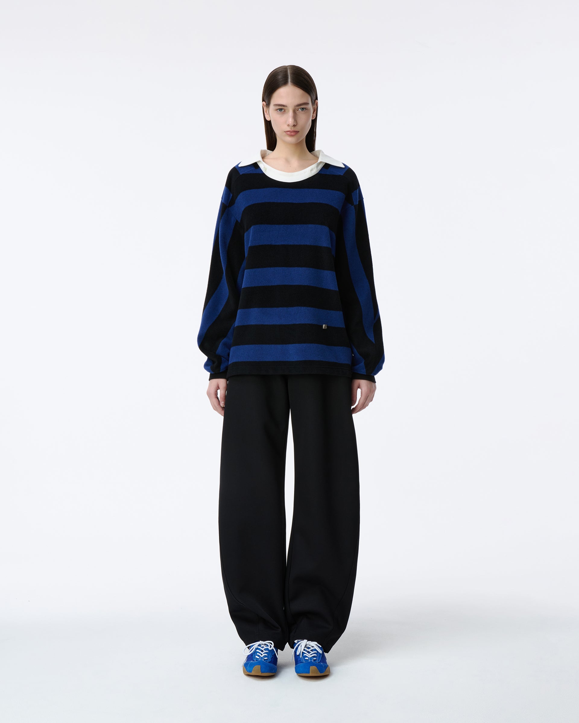 Ader Error - Polo LS T-shirt Product. 37 (Blue) product image 2 | TRAB K-Fashion Australia