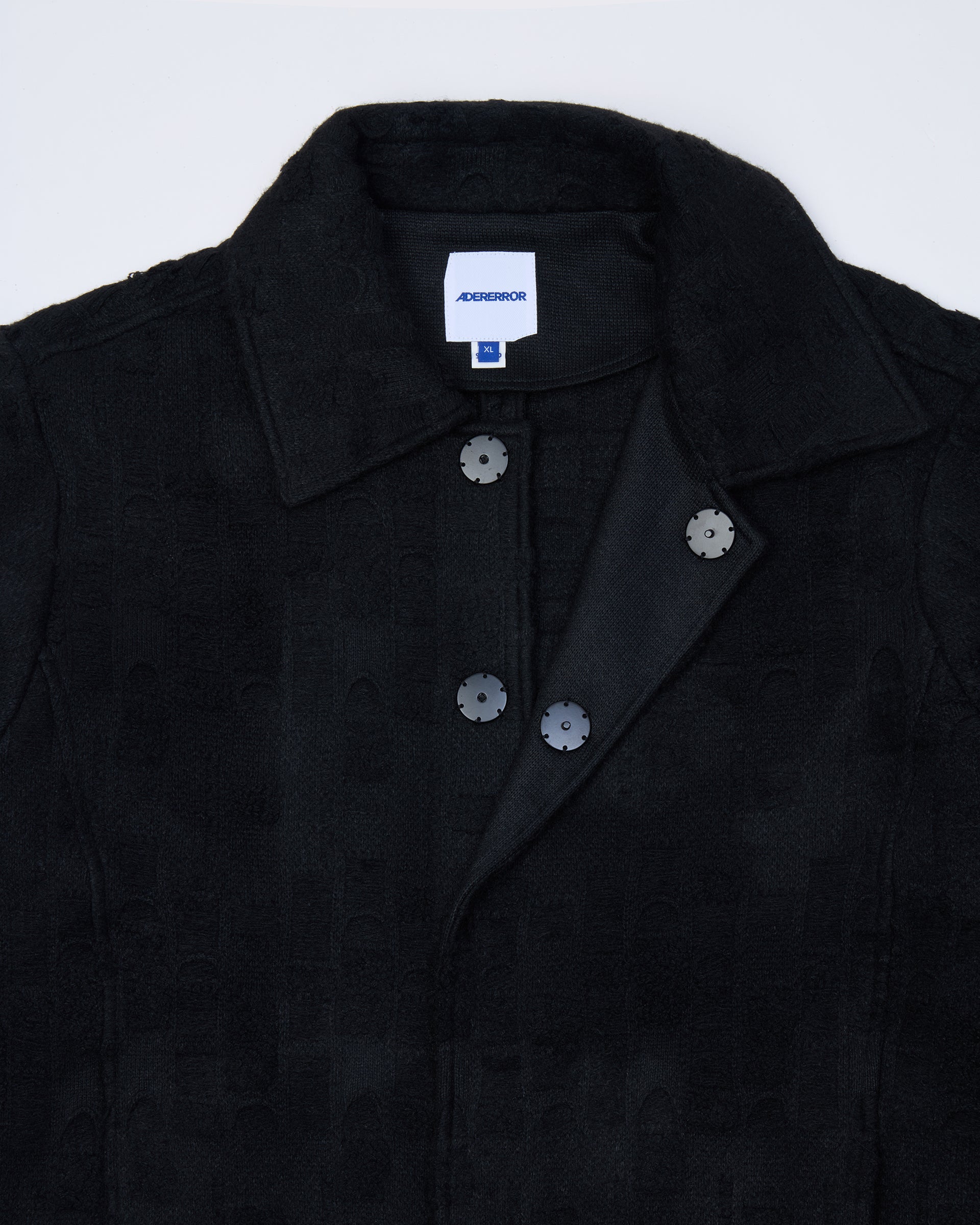 Ader Error - Cardigan Product. 36 (Noir) product image 6 | TRAB K-Fashion Australia