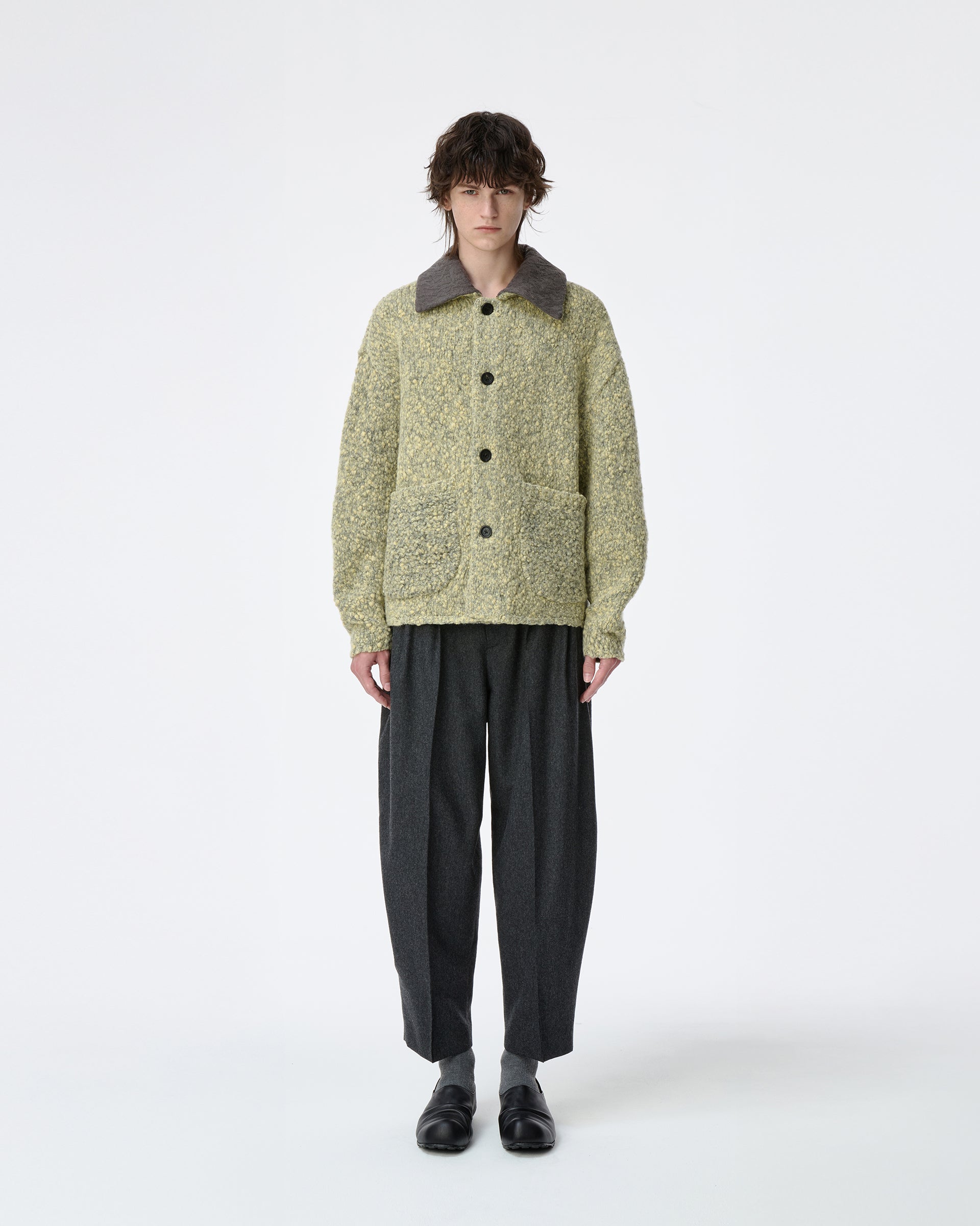 Ader Error - Knit zip-up Product. 35 (Yellow) product image 2 | TRAB K-Fashion Australia