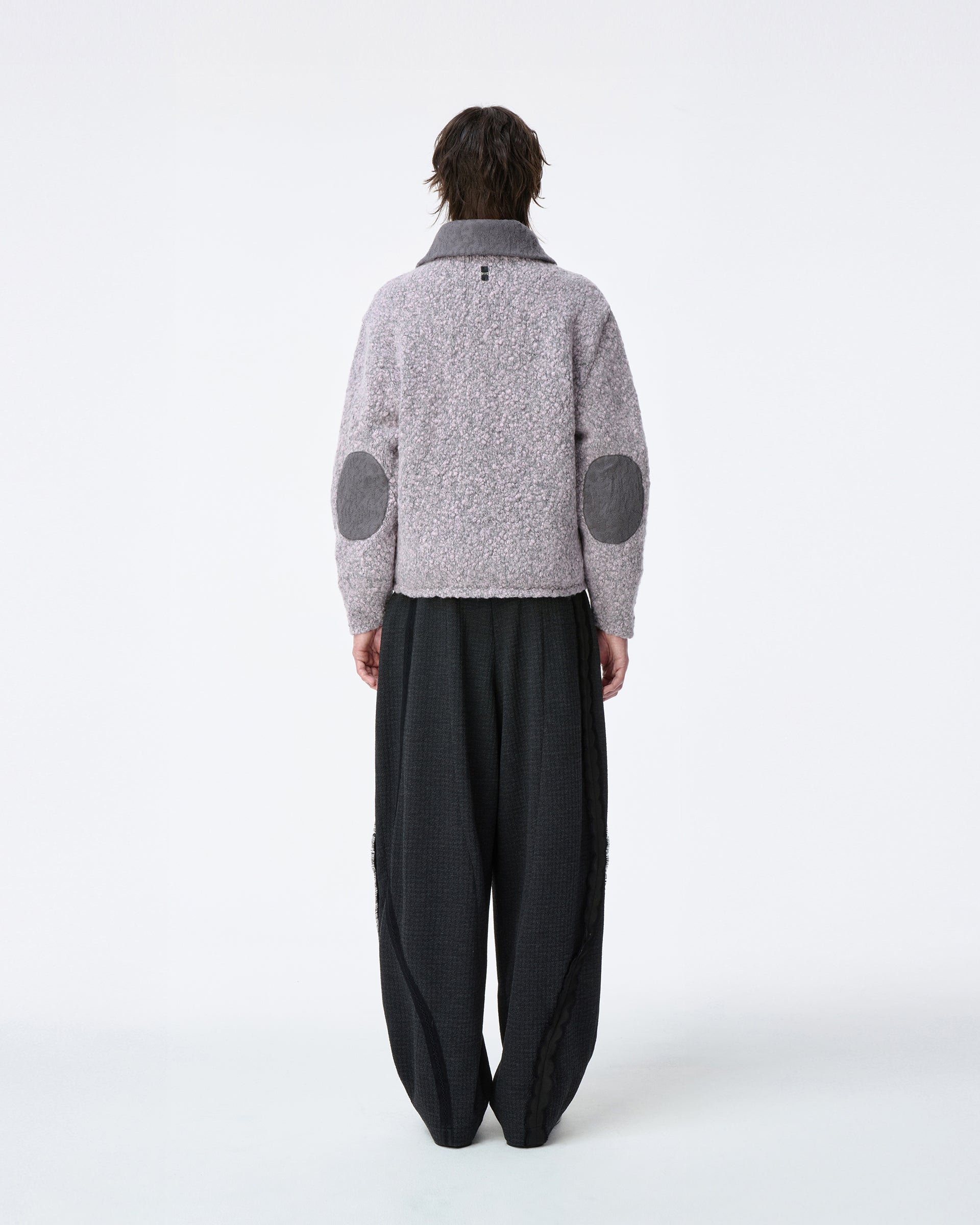 Ader Error - Knit zip-up Product. 35 (Purple) product image 3 | TRAB K-Fashion Australia