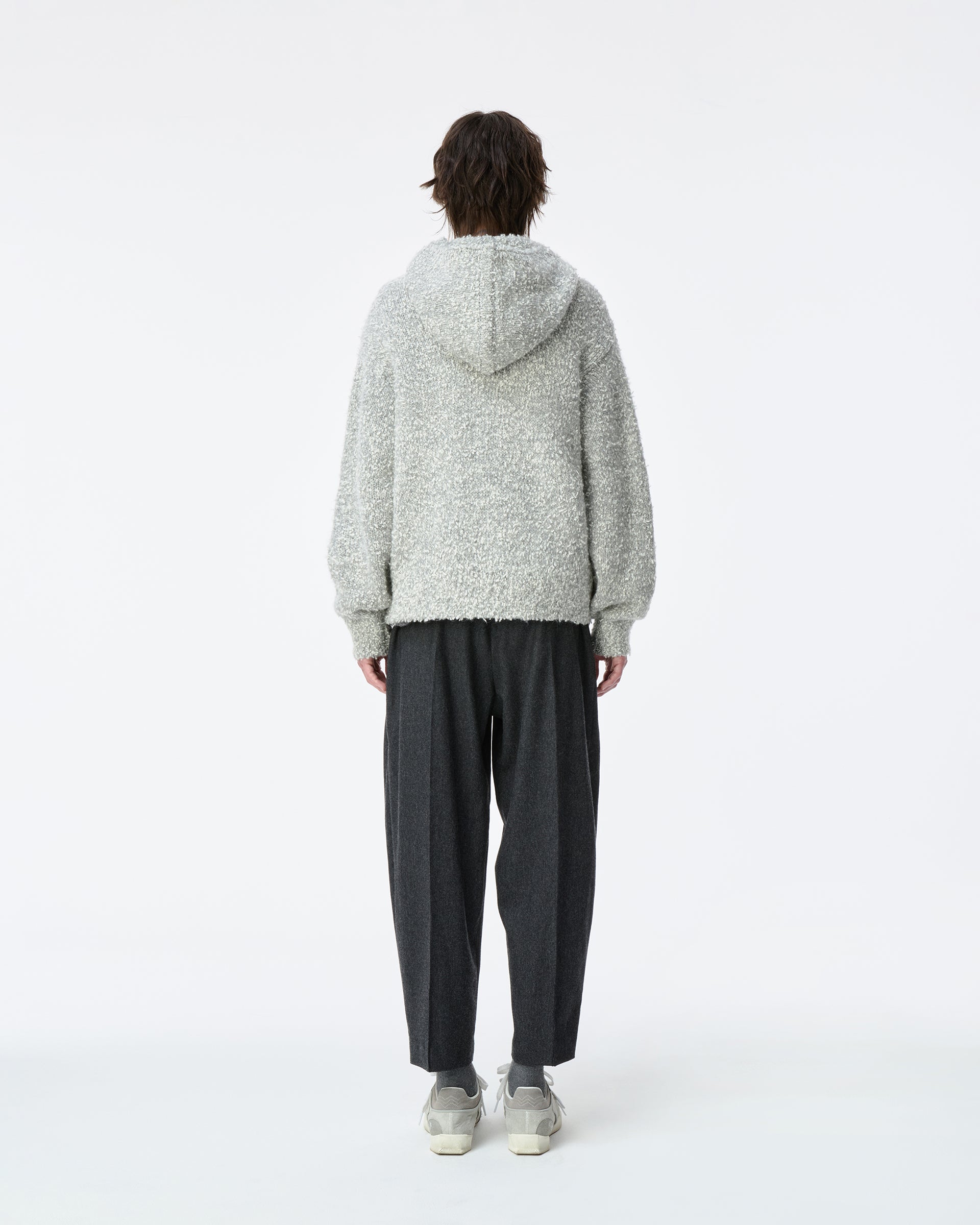 Ader Error - Knit zip-up Product. 32 (Grey) product image 3 | TRAB K-Fashion Australia