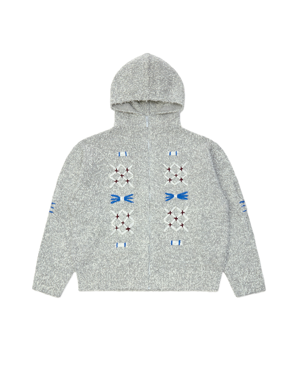 Ader Error - Knit zip-up Product. 32 (Grey) product image 7 | TRAB K-Fashion Australia