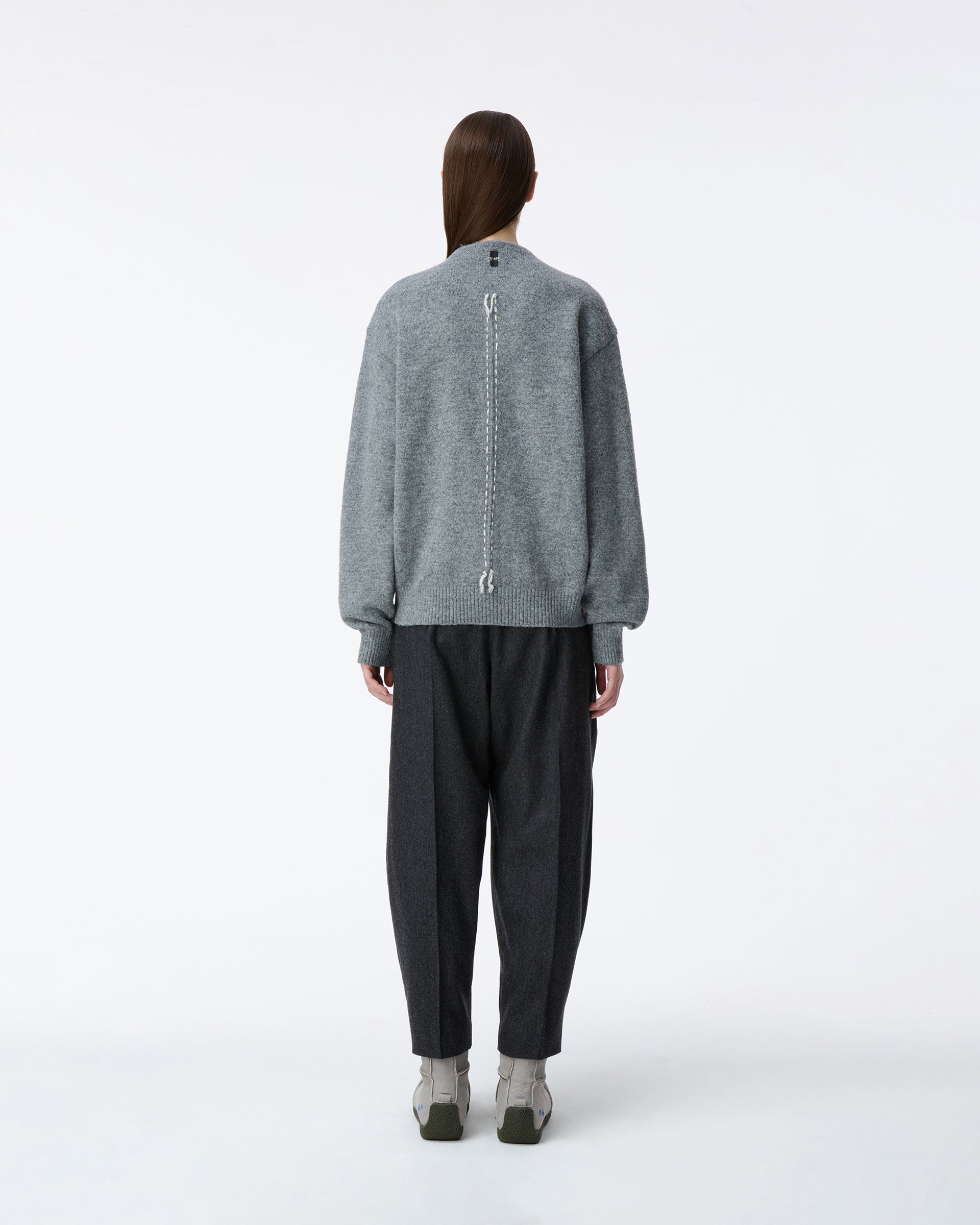 Ader Error - Cardigan Product. 31 (Grey) product image 3 | TRAB K-Fashion Australia