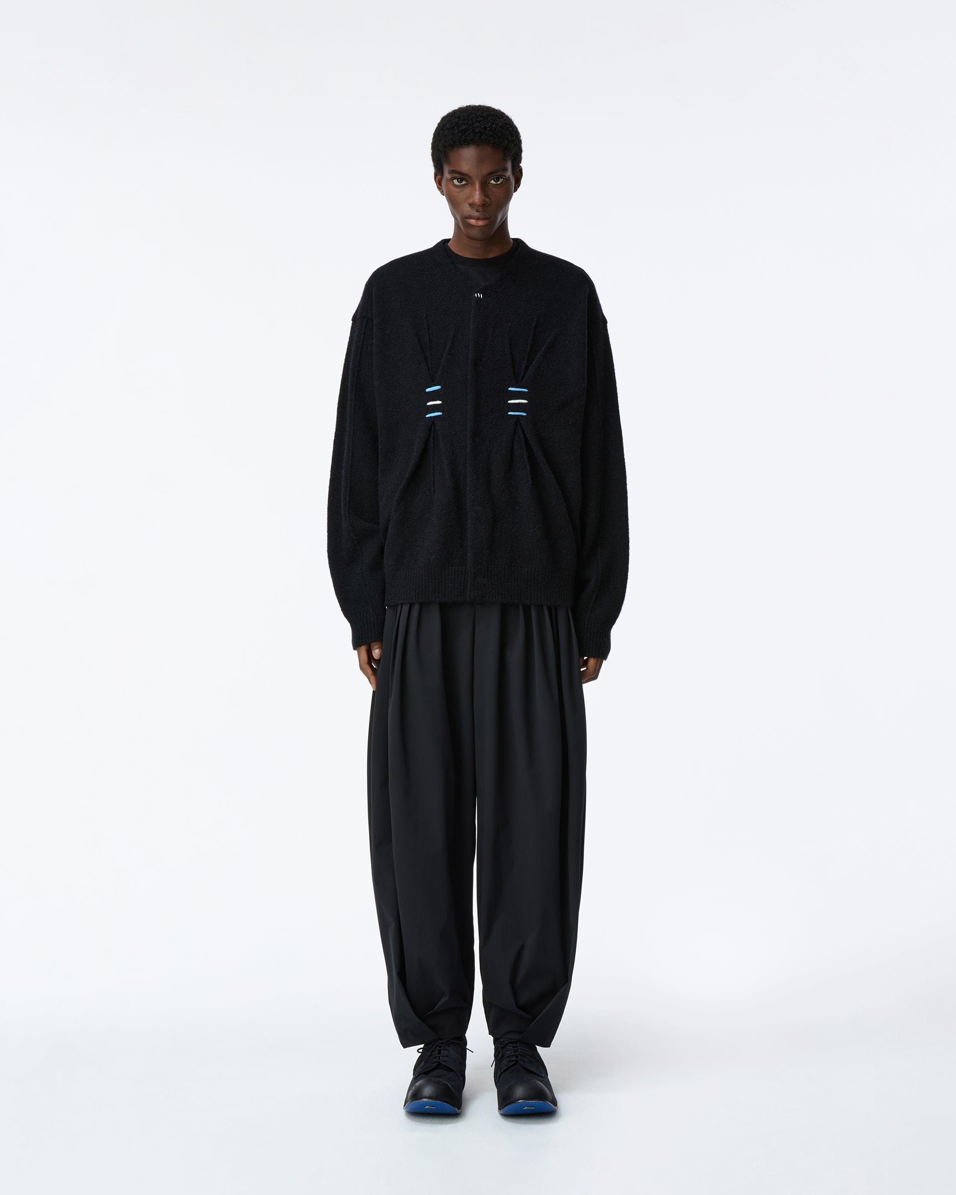 Ader Error - Cardigan Product. 31 (Noir) product image 2 | TRAB K-Fashion Australia