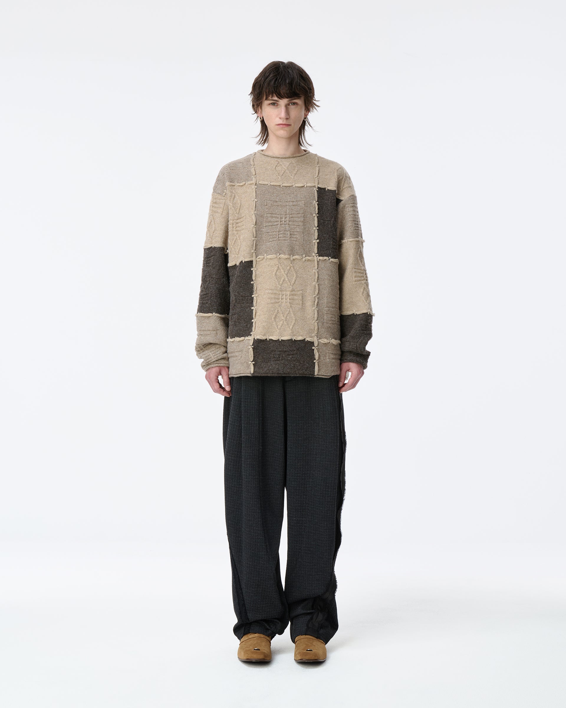 Ader Error - Knit Product. 34 (Brown) product image 2 | TRAB K-Fashion Australia
