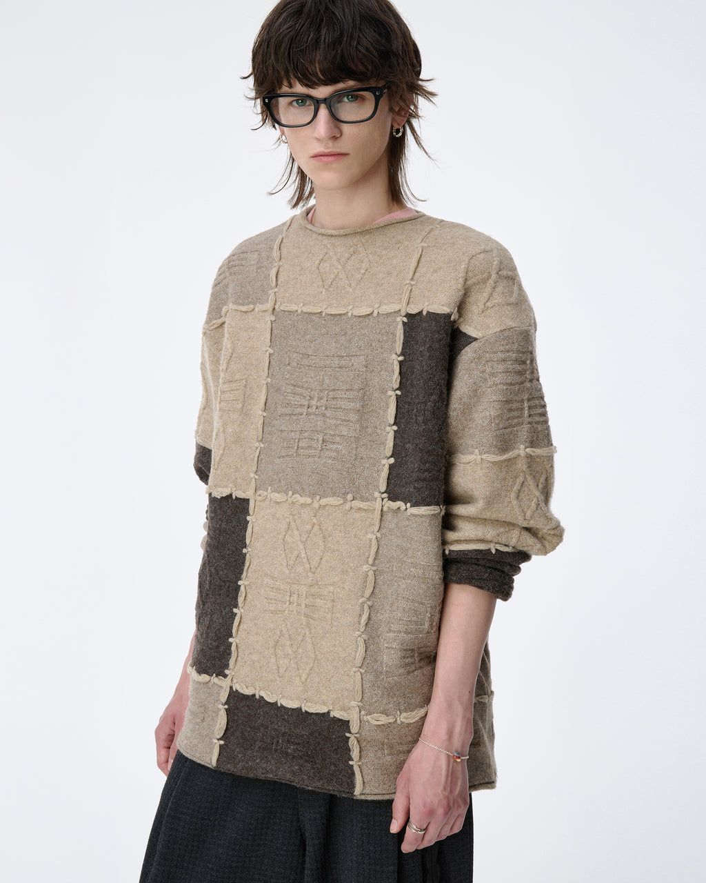 Ader Error - Knit Product. 34 (Brown) product image 4 | TRAB K-Fashion Australia