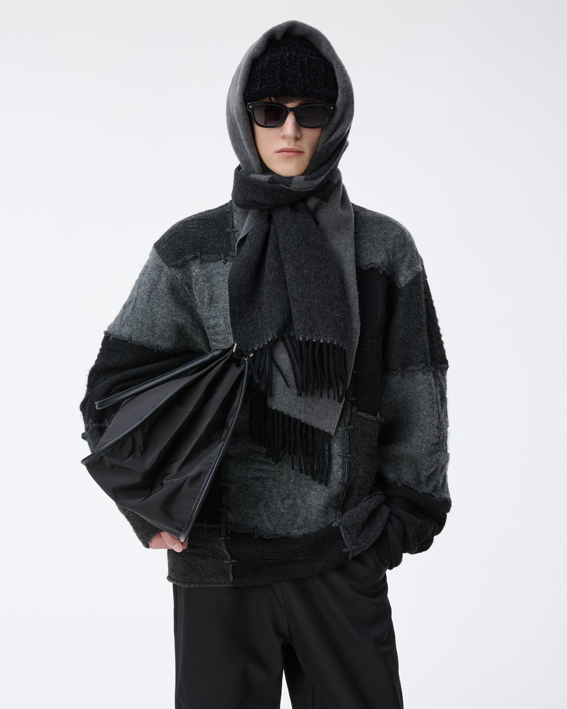 Ader Error - Knit Product. 34 (Noir) product image 6 | TRAB K-Fashion Australia