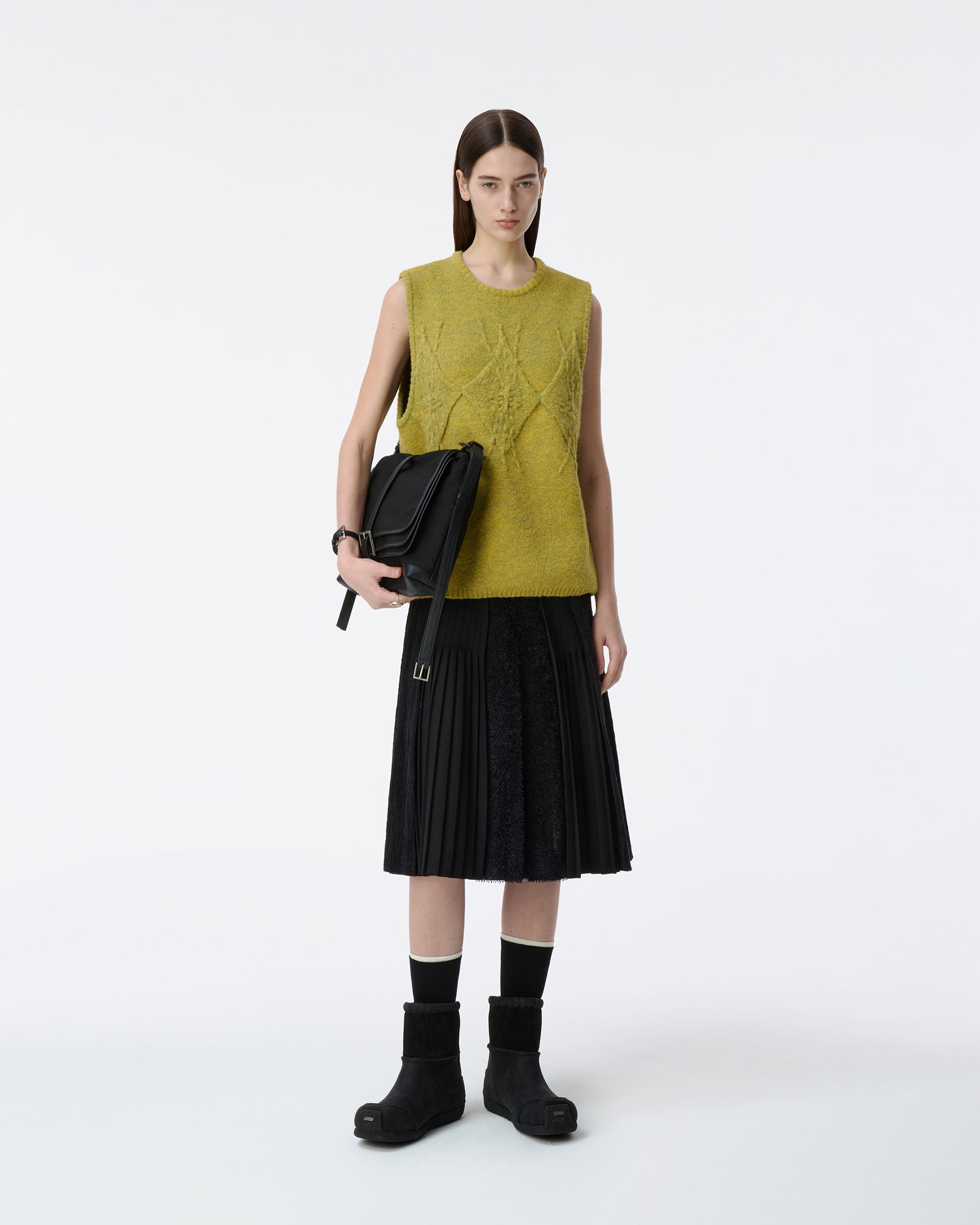 Ader Error - Knit Vest Product. 33 (Yellow) product image 4 | TRAB K-Fashion Australia