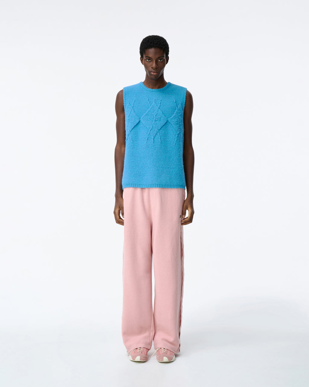Ader Error - Knit Vest Product. 33 (Sky blue) product image 10 | TRAB K-Fashion Australia