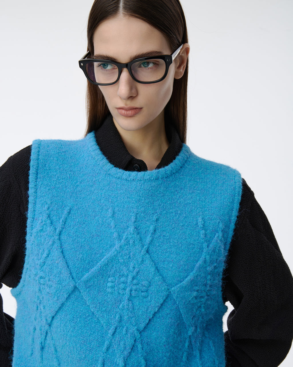 Ader Error - Knit Vest Product. 33 (Sky blue) product image 6 | TRAB K-Fashion Australia