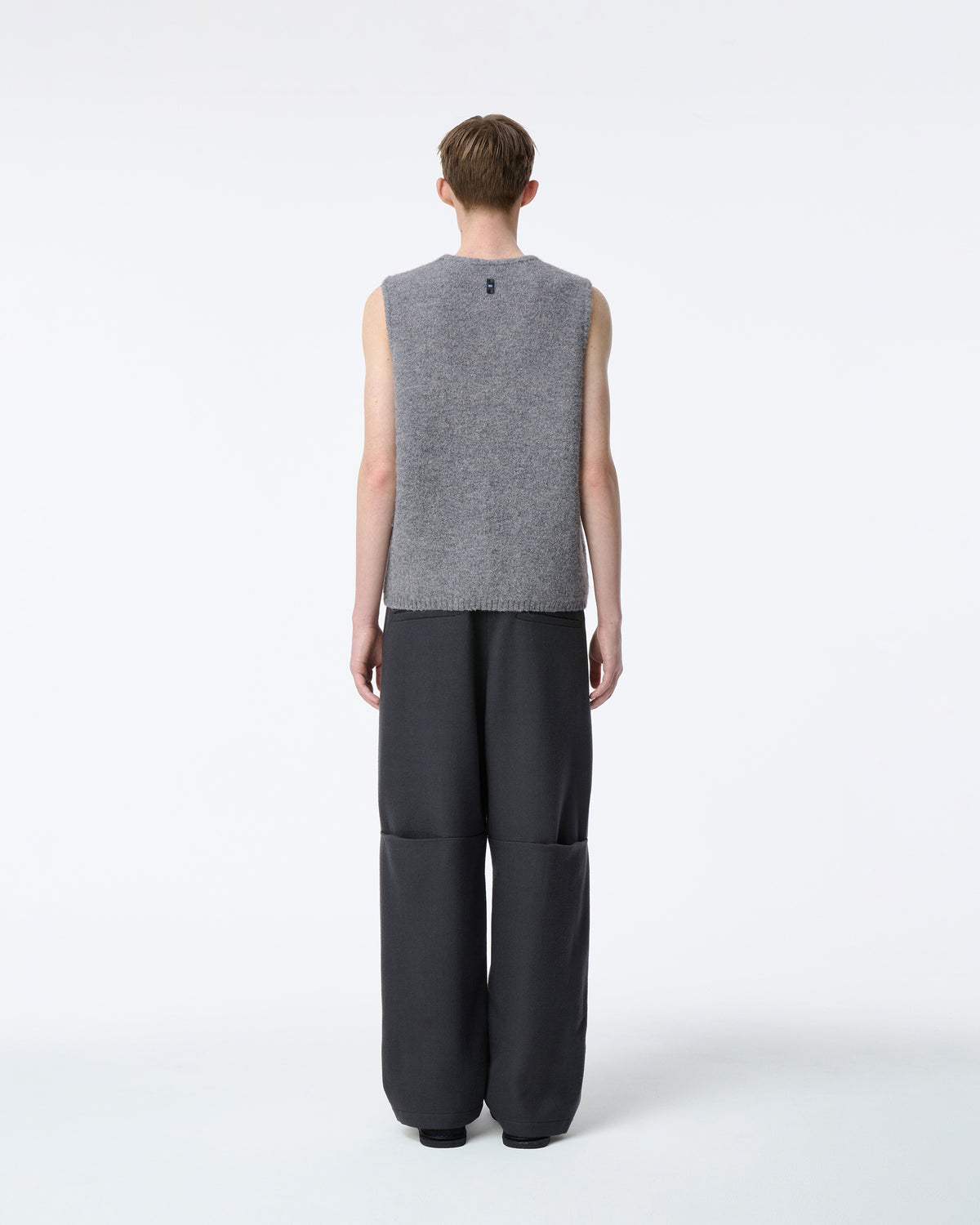 Ader Error - Knit Vest Product. 33 (Grey) product image 3 | TRAB K-Fashion Australia