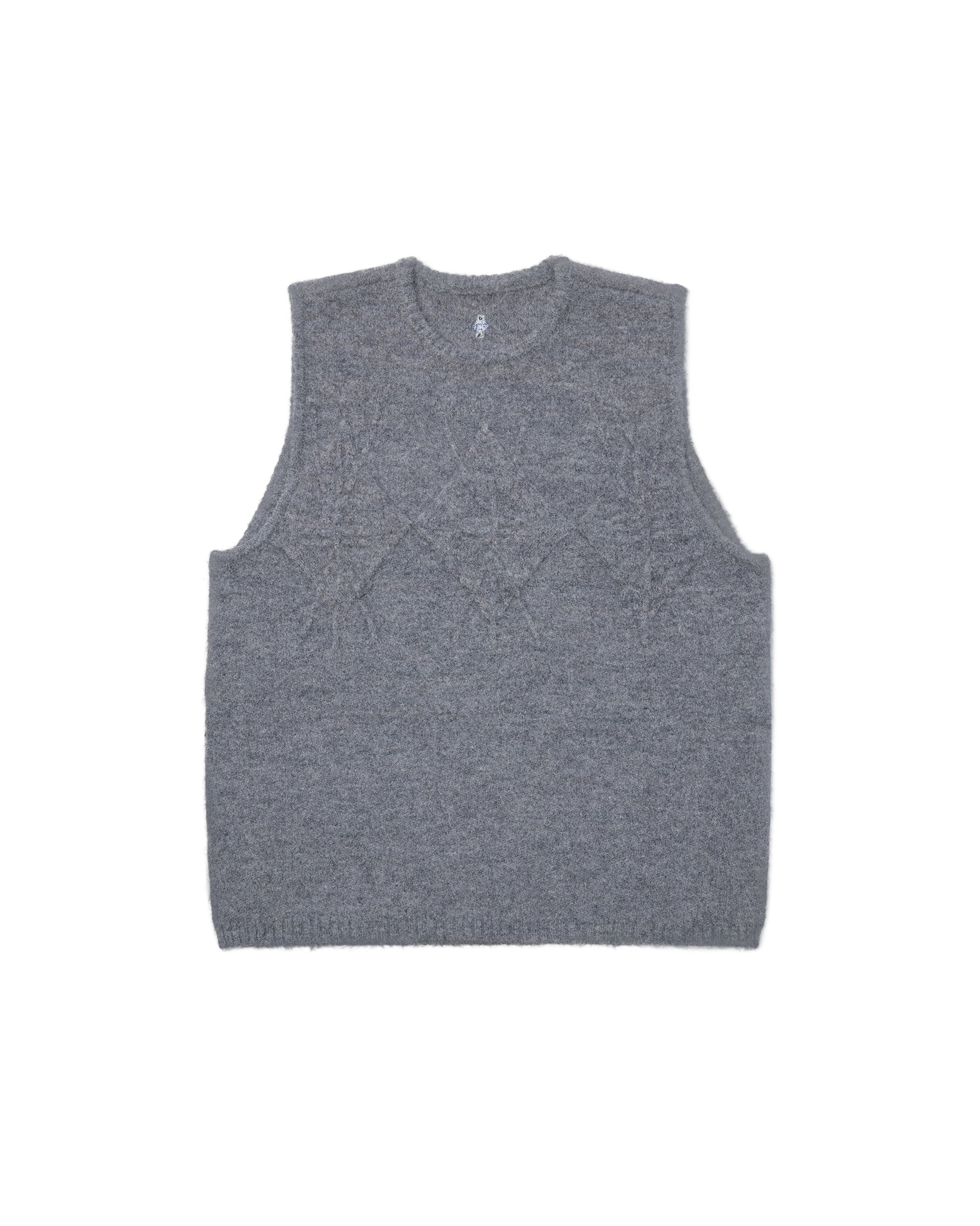 Ader Error - Knit Vest Product. 33 (Grey) product image 7 | TRAB K-Fashion Australia