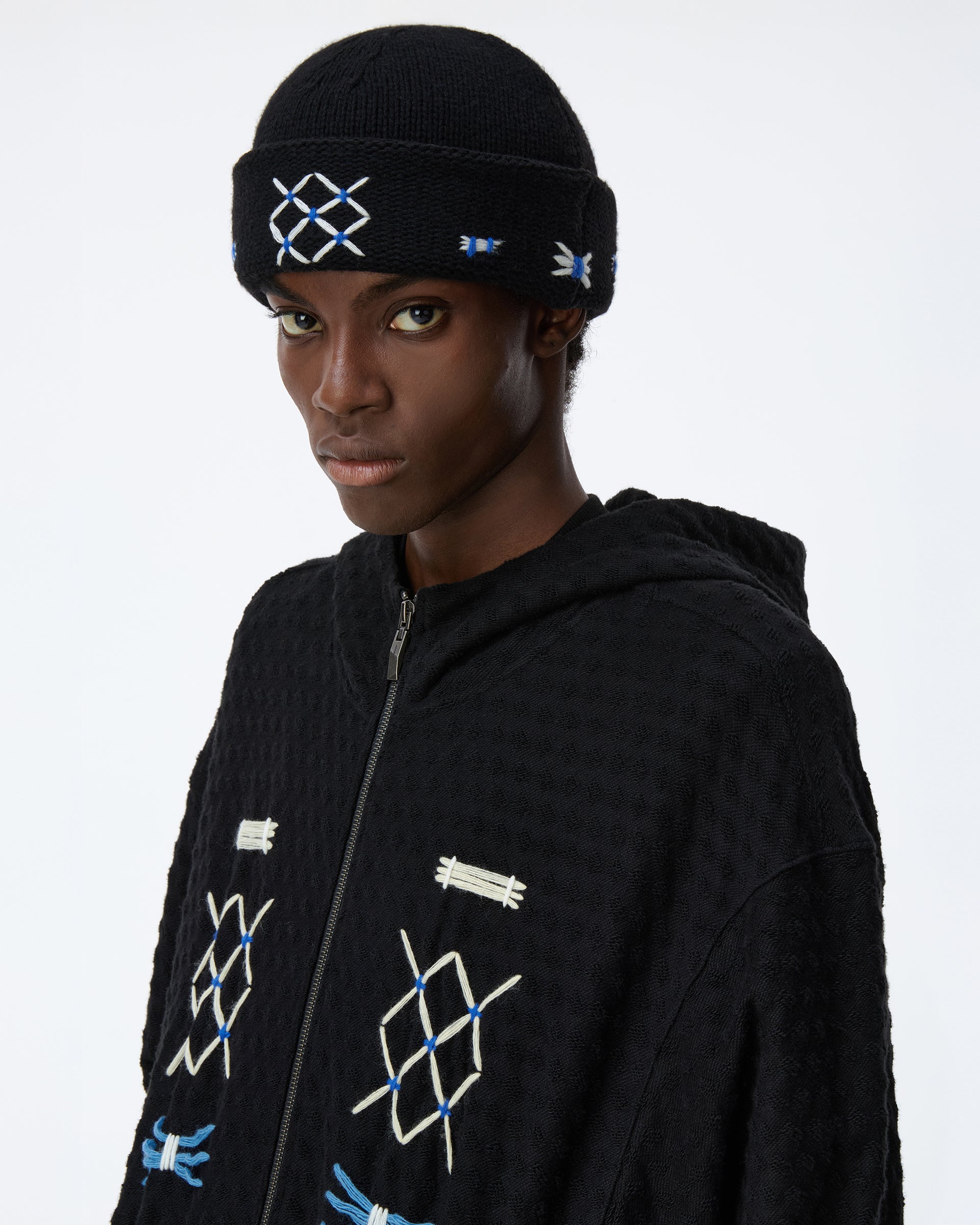 Ader Error - Hoodie zip-up Product. 25 (Noir) product image 6 | TRAB K-Fashion Australia