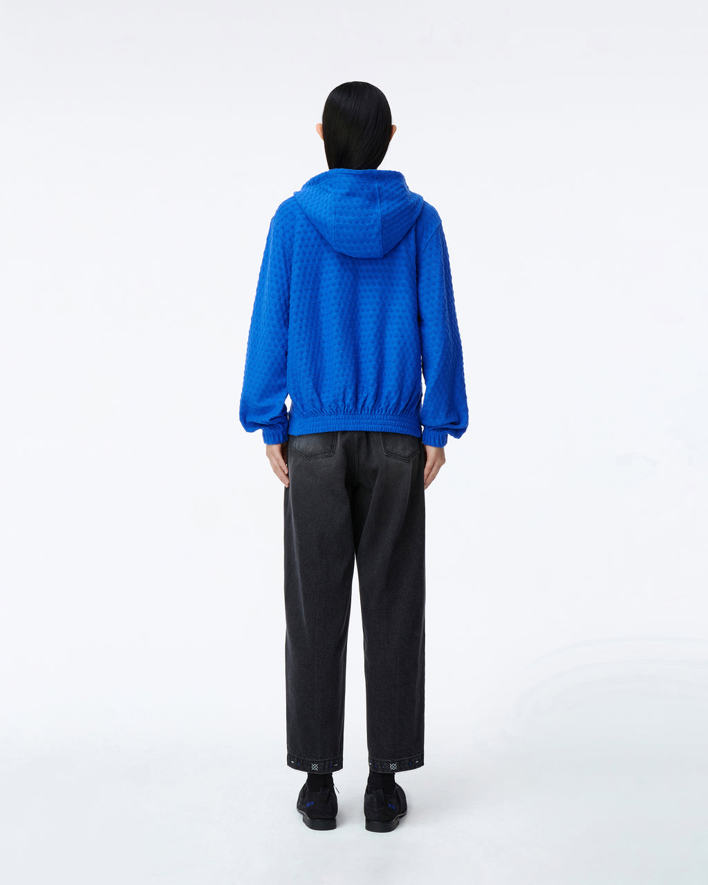 Ader Error - Meadow Hoodie zip-up Product. 28 (Blue) product image 3 | TRAB K-Fashion Australia
