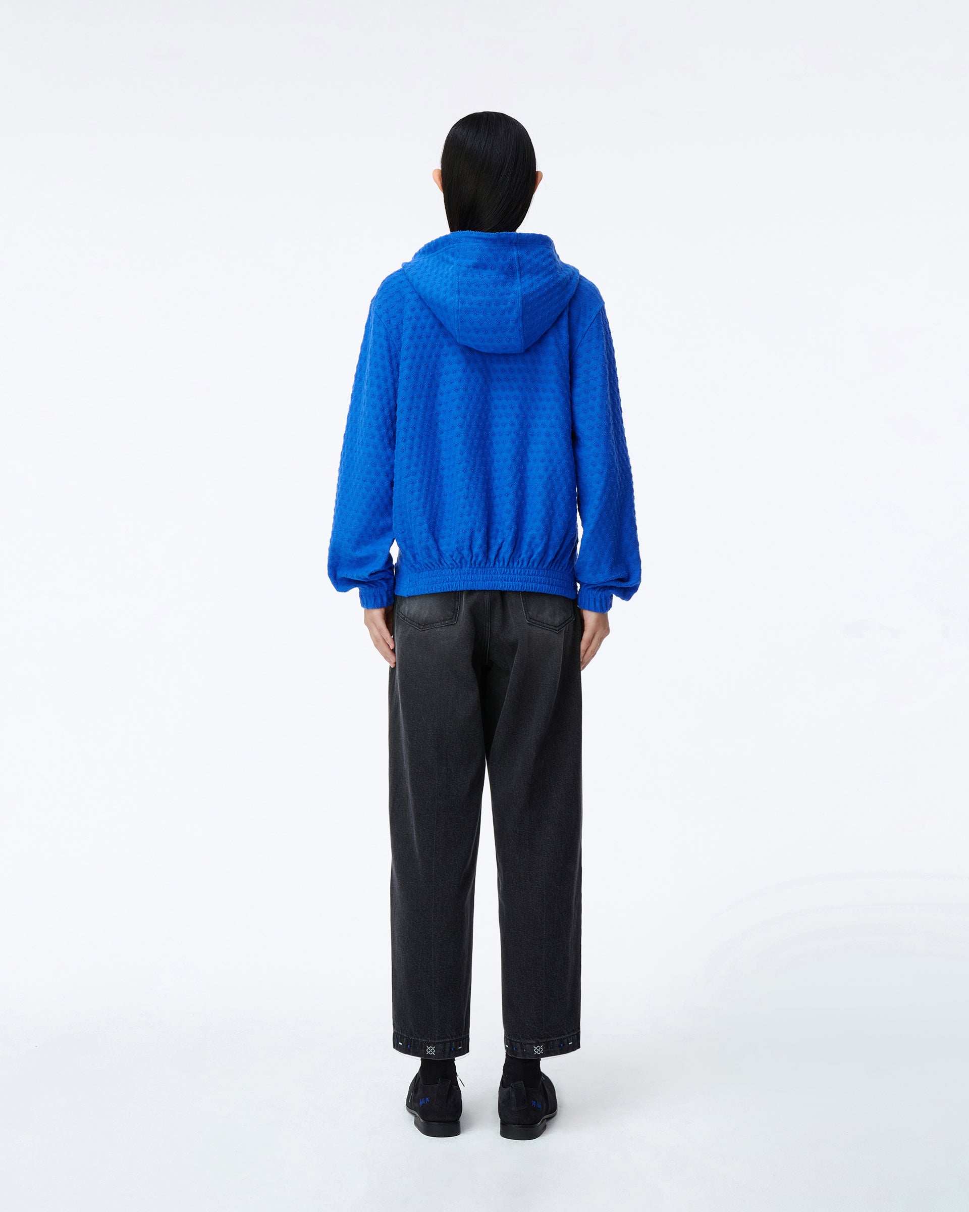 Ader Error - Meadow Hoodie zip-up Product. 28 (Blue) product image 3 | TRAB K-Fashion Australia