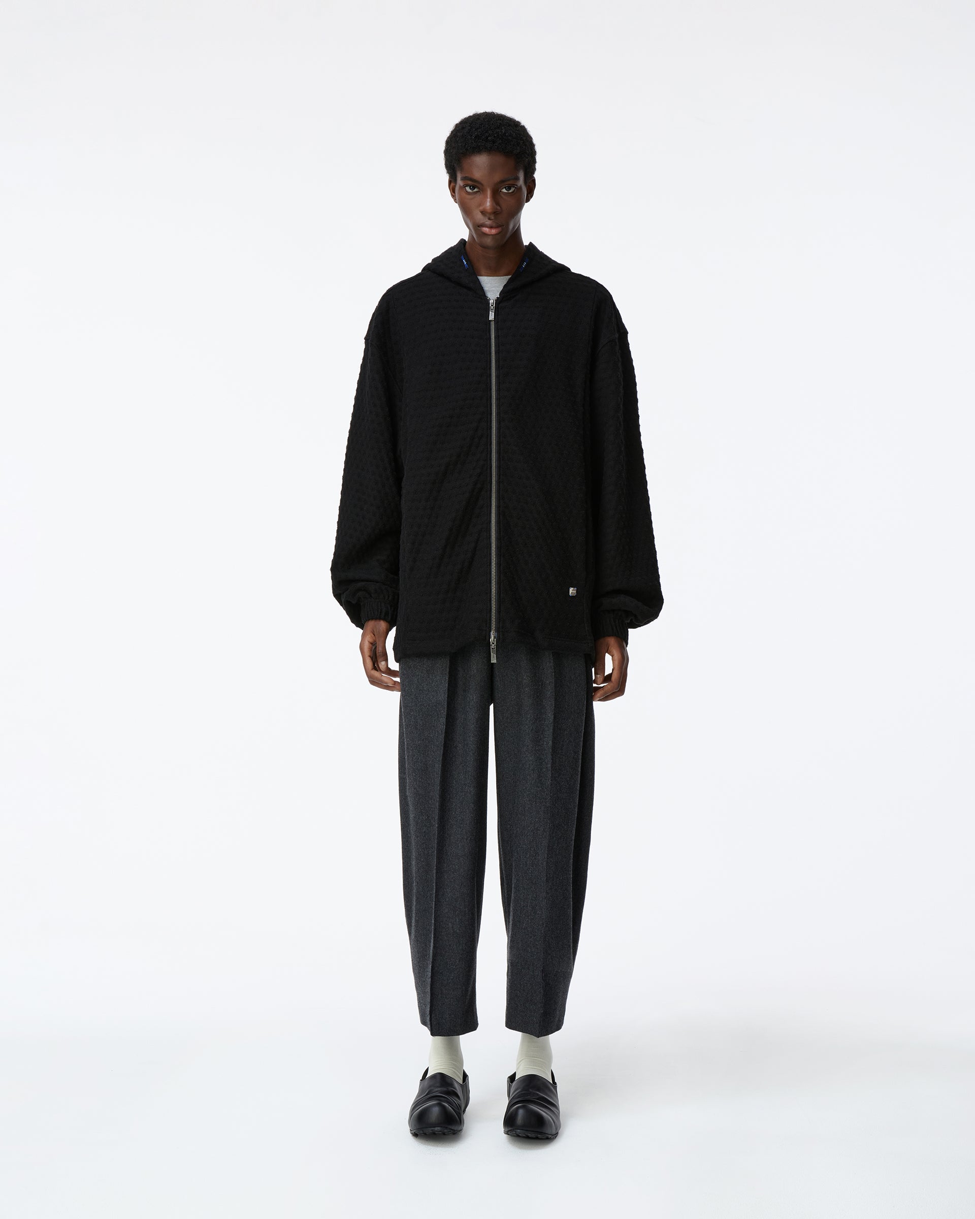 Ader Error - Meadow Hoodie zip-up Product. 28 (Noir) product image 2 | TRAB K-Fashion Australia