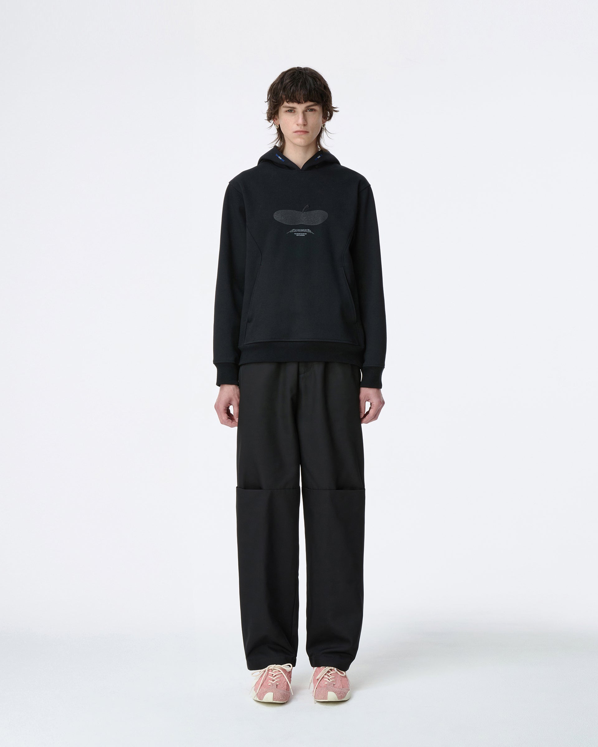 Ader Error - Press Apple Hoodie Product. 29 (Noir) product image 2 | TRAB K-Fashion Australia