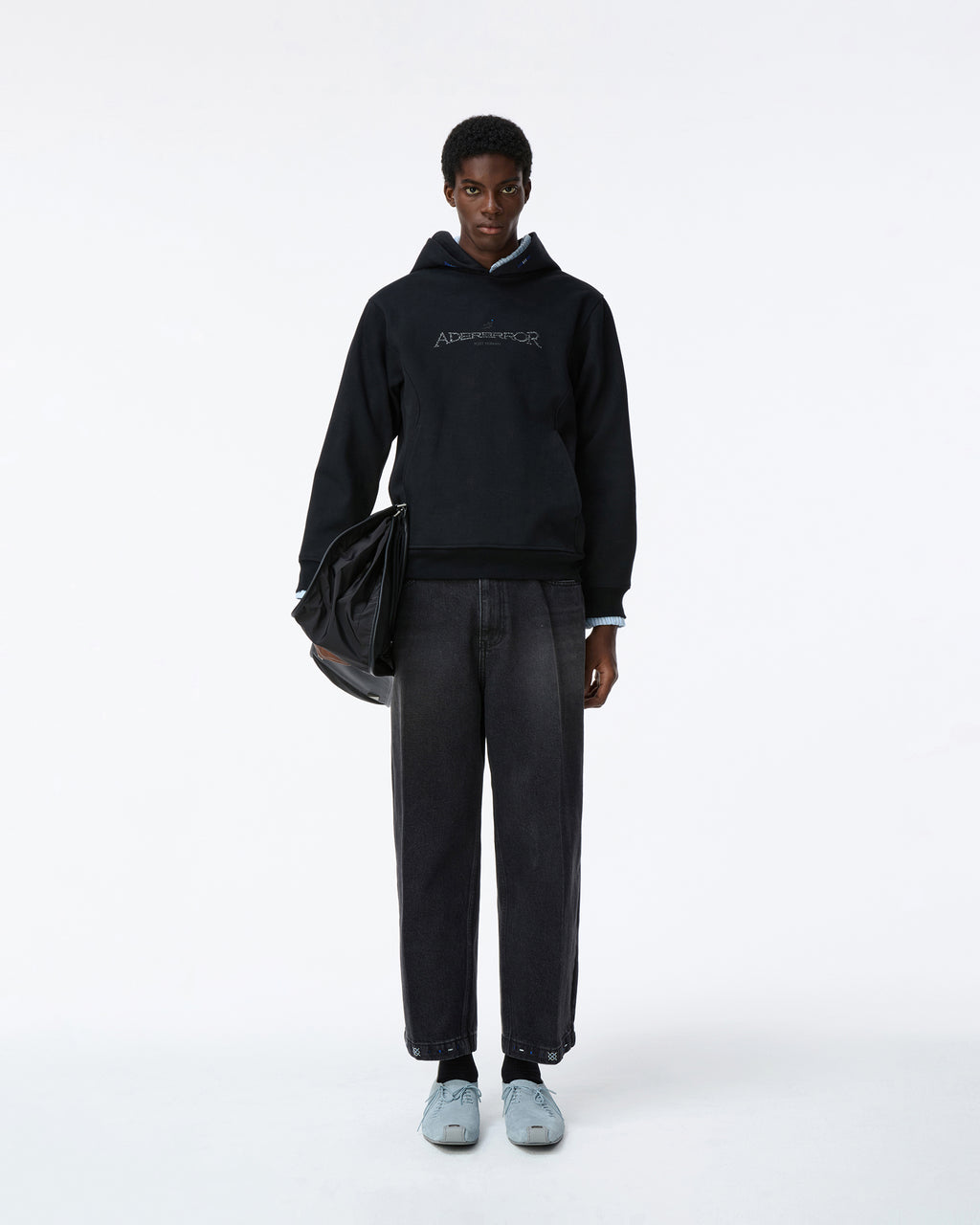 Ader Error - Titan Hoodie Product. 27 (Noir) product image 1 | TRAB K-Fashion Australia