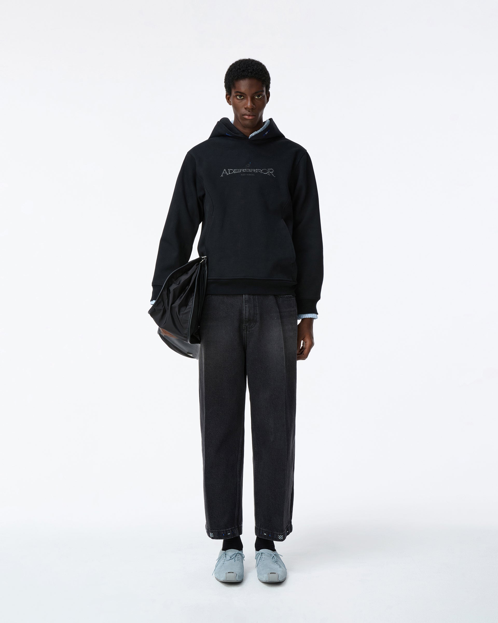 Ader Error - Titan Hoodie Product. 27 (Noir) product image 1 | TRAB K-Fashion Australia