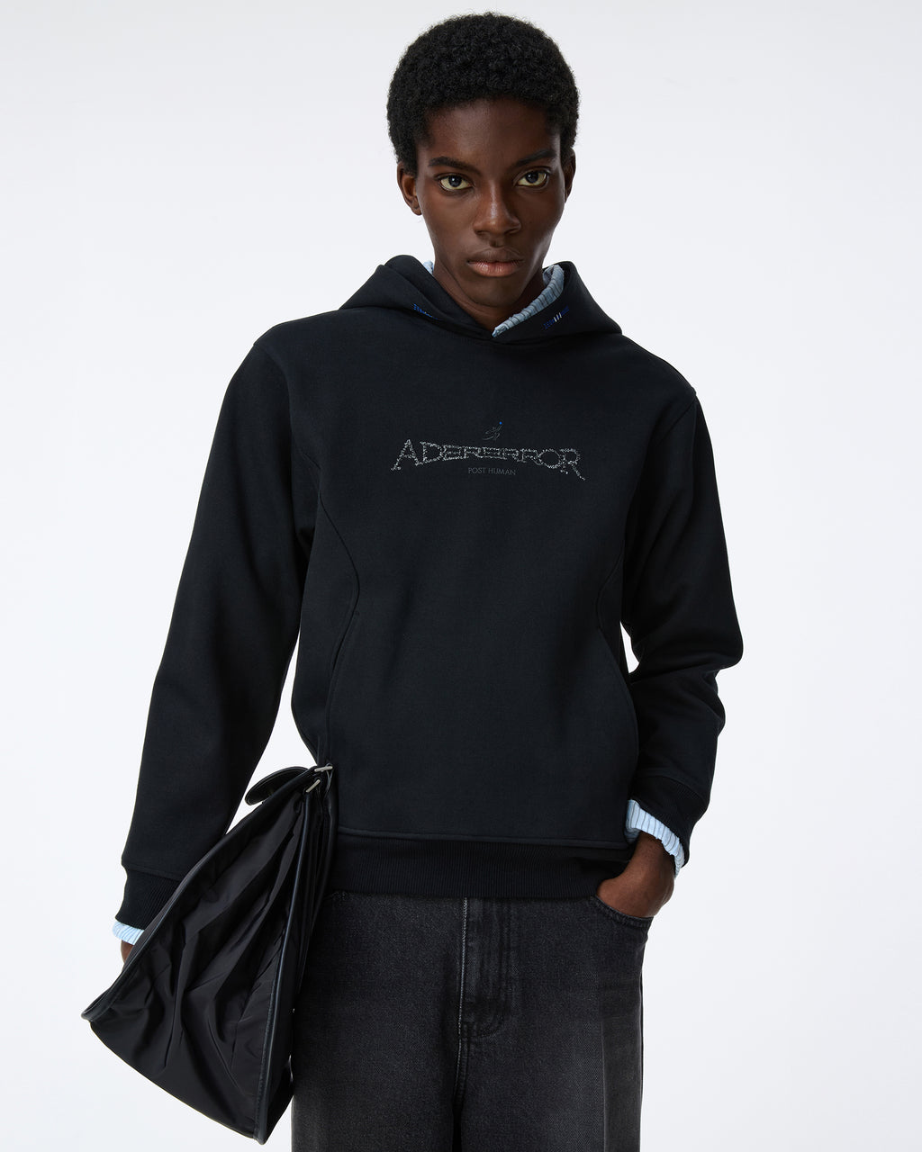 Ader Error - Titan Hoodie Product. 27 (Noir) product image 4 | TRAB K-Fashion Australia