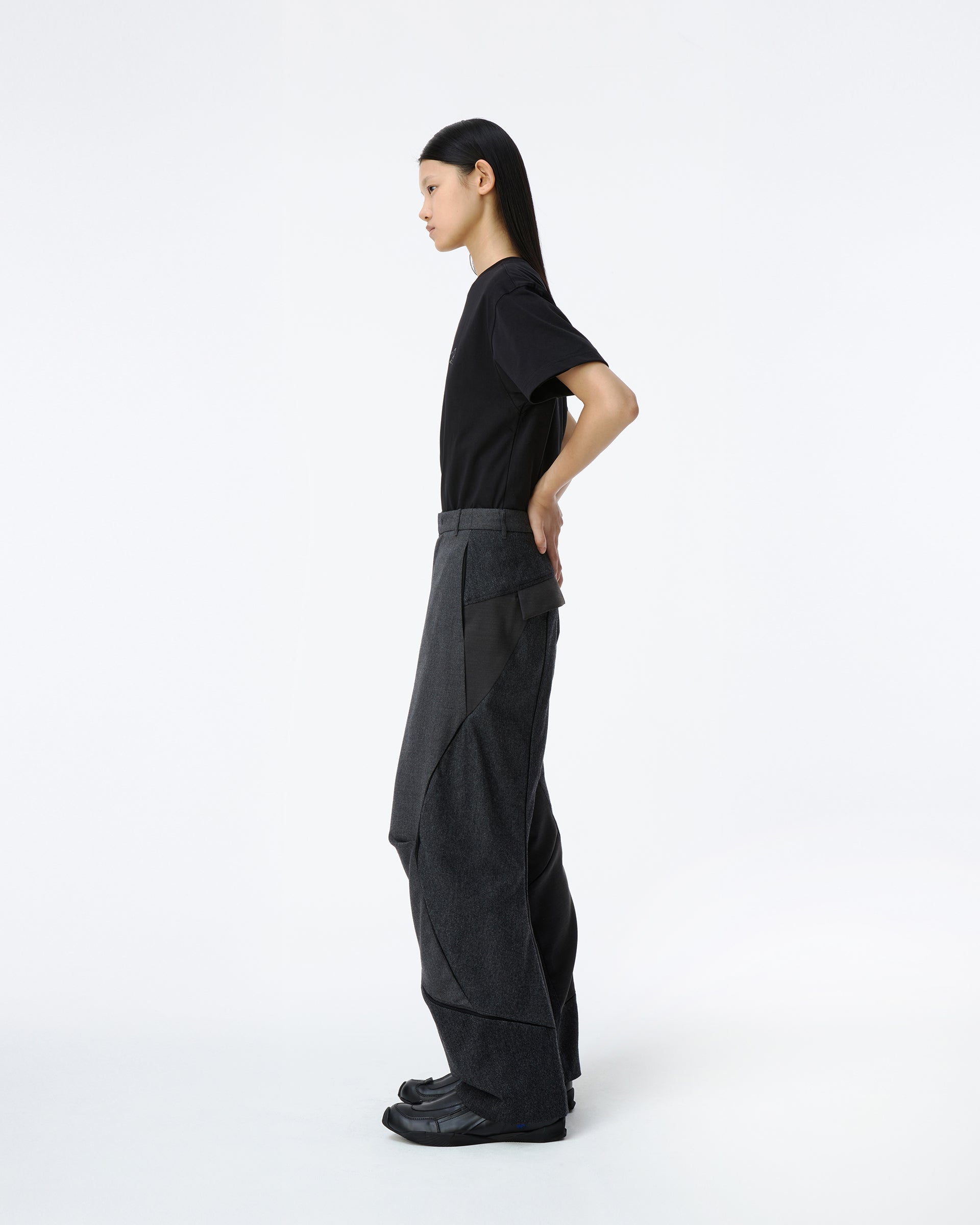 Ader Error - Tressy Slacks Product. 60 (Grey) product image 4 | TRAB K-Fashion Australia
