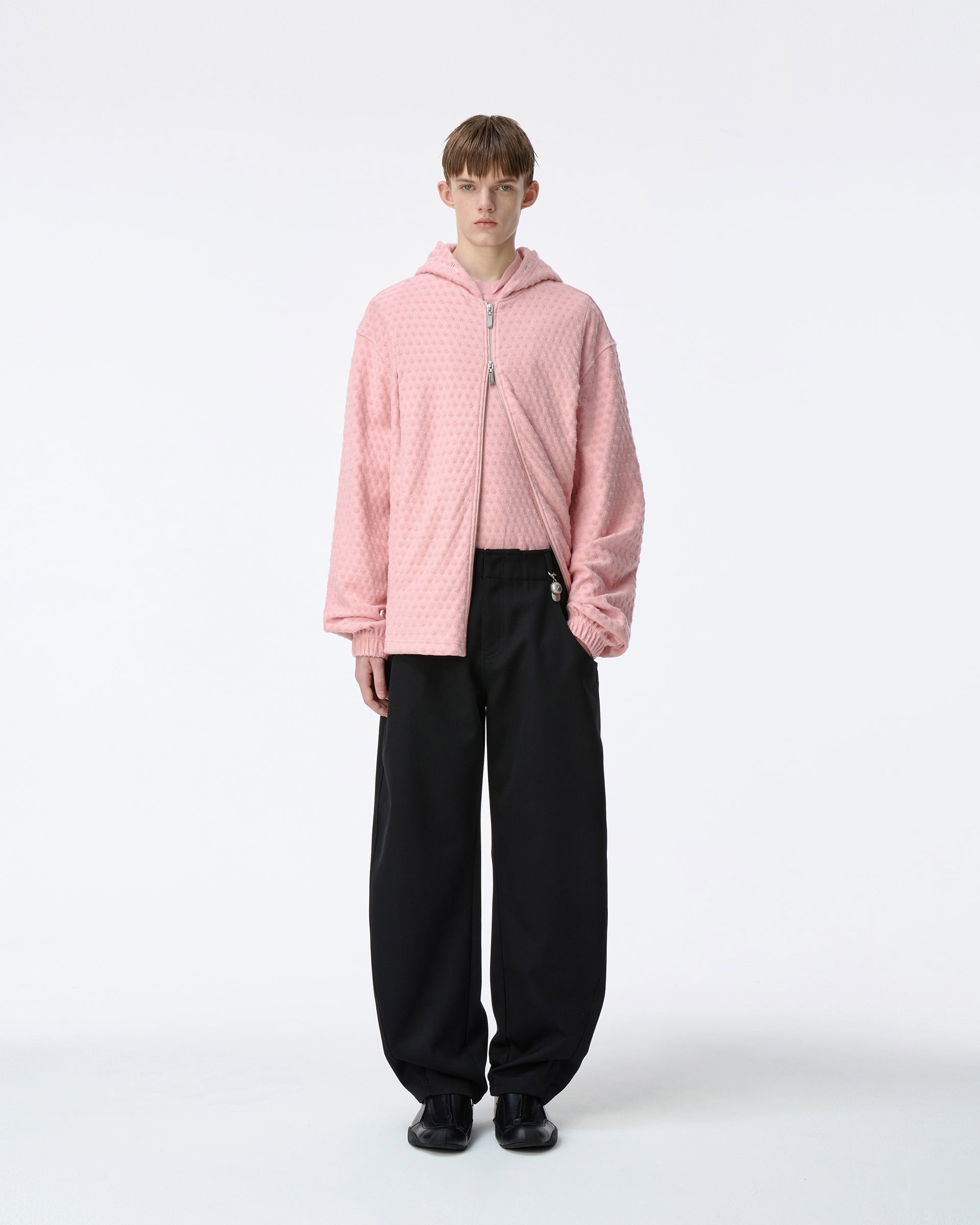 Ader Error - Meadow Hoodie zip-up Product. 28 (Pink) product image 1 | TRAB K-Fashion Australia