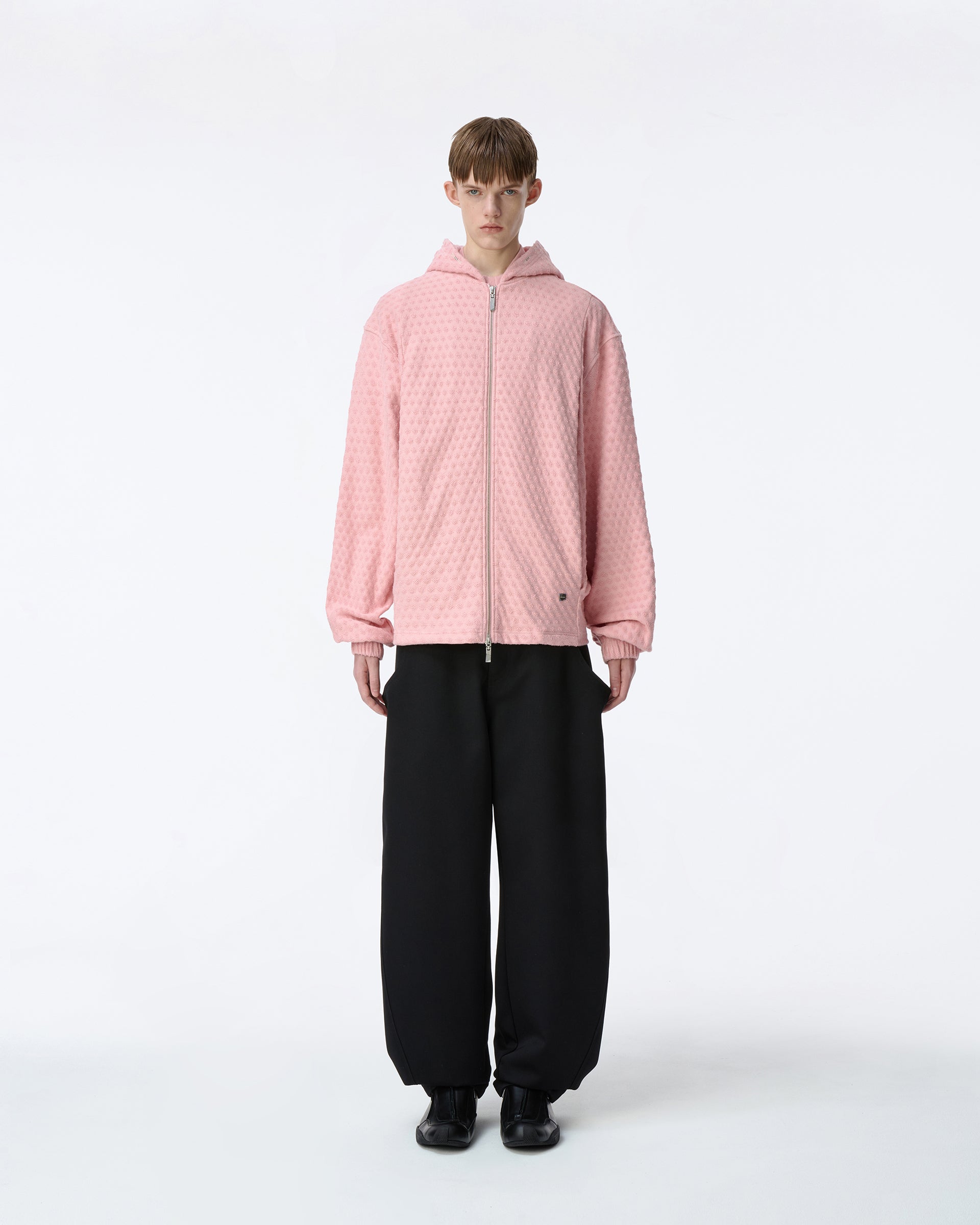 Ader Error - Meadow Hoodie zip-up Product. 28 (Pink) product image 2 | TRAB K-Fashion Australia