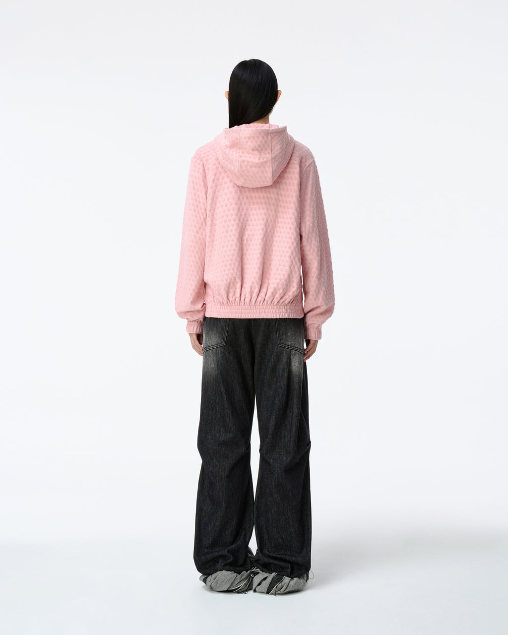 Ader Error - Meadow Hoodie zip-up Product. 28 (Pink) product image 3 | TRAB K-Fashion Australia