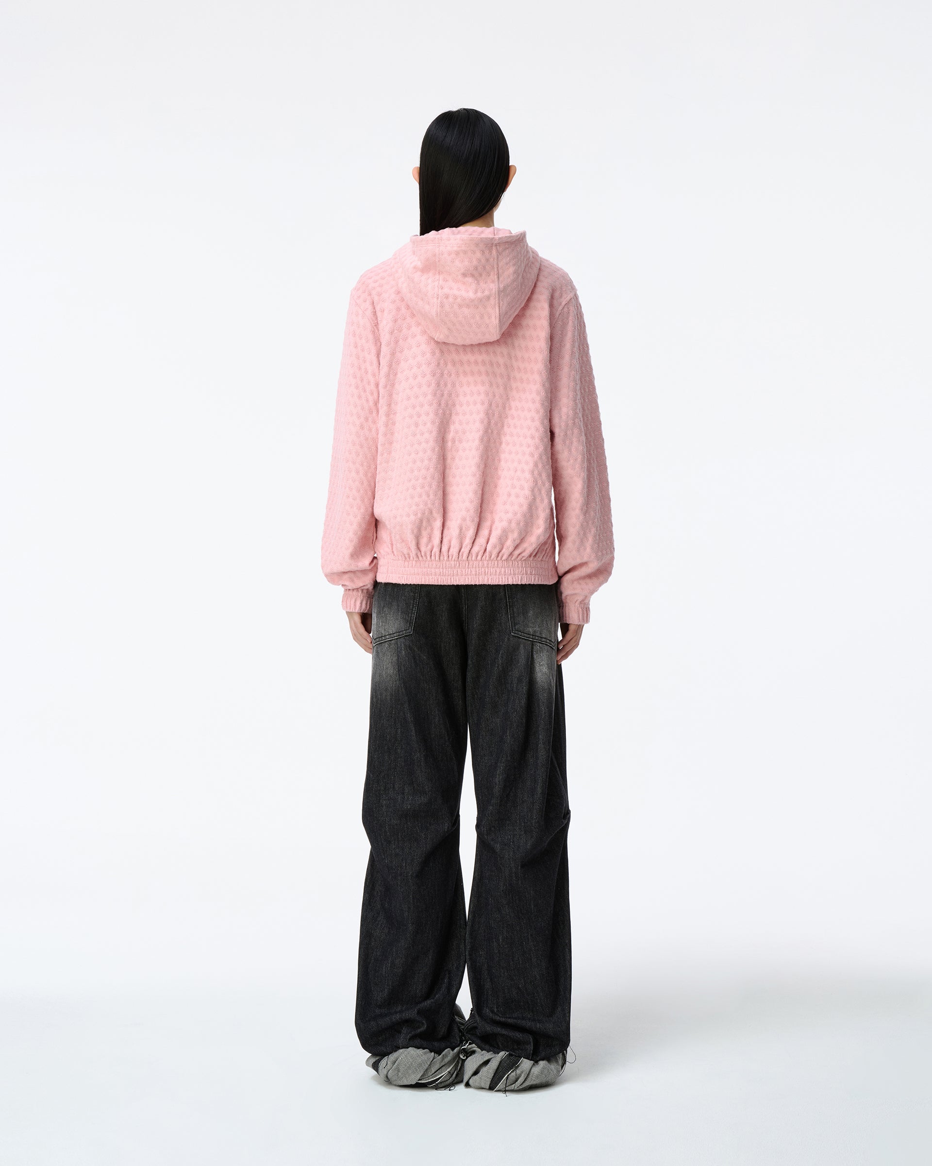 Ader Error - Meadow Hoodie zip-up Product. 28 (Pink) product image 3 | TRAB K-Fashion Australia