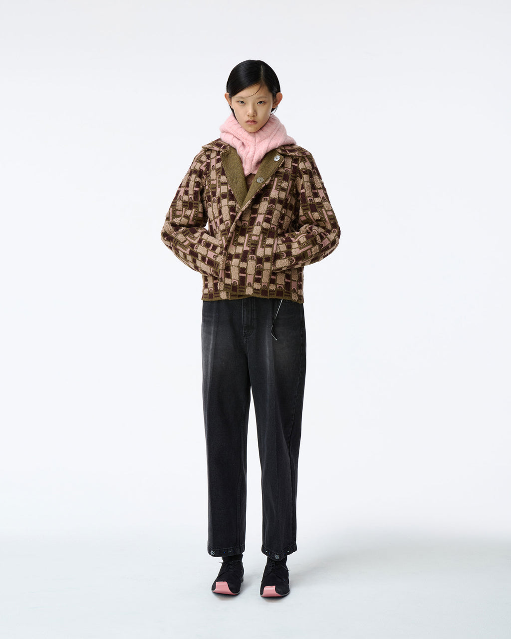 Ader Error - Cardigan Product. 36 (Beige) product image 1 | TRAB K-Fashion Australia