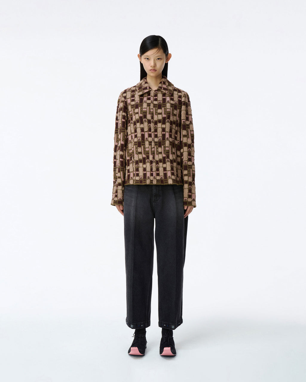 Ader Error - Cardigan Product. 36 (Beige) product image 2 | TRAB K-Fashion Australia