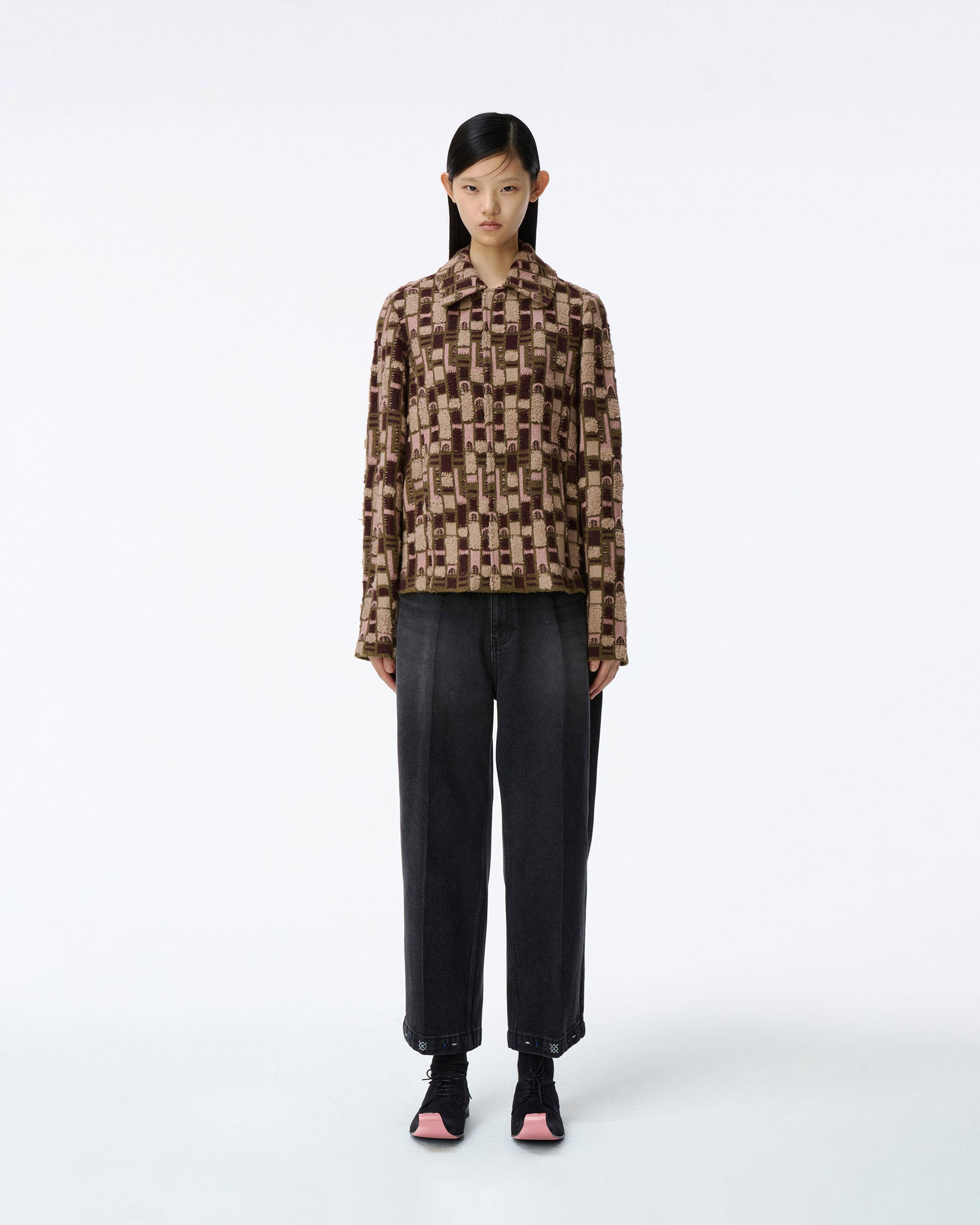 Ader Error - Cardigan Product. 36 (Beige) product image 2 | TRAB K-Fashion Australia