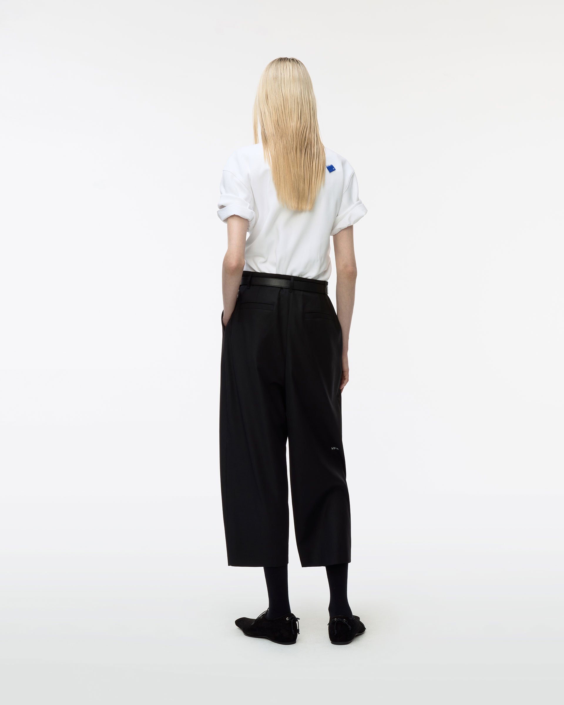 Ader Error - Sig; BL Tag polo t-shirt 01 (Off White) product image 2 | TRAB K-Fashion Australia
